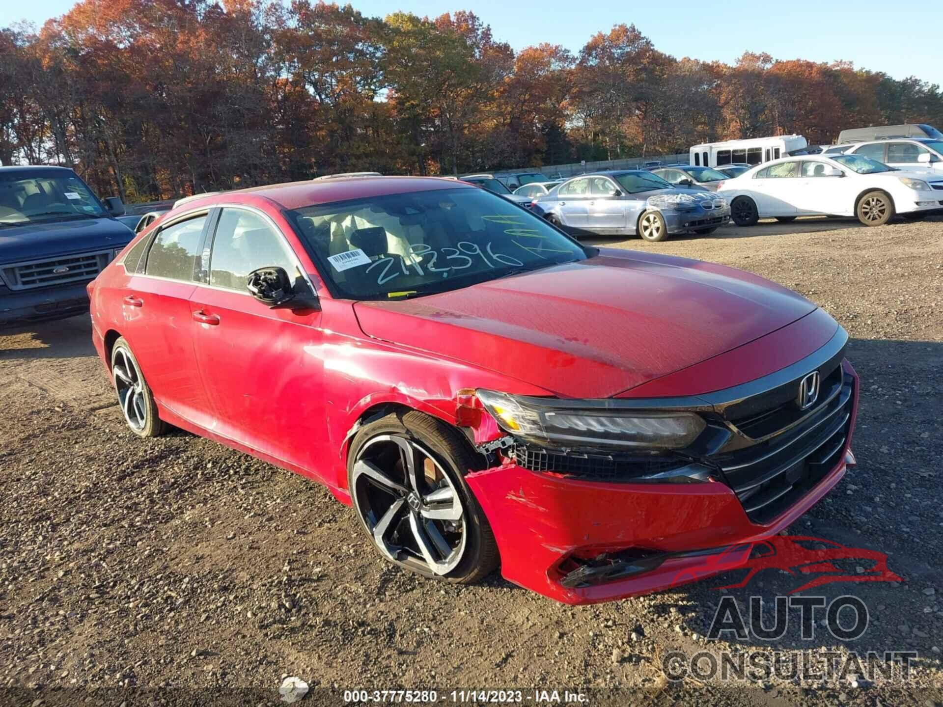 HONDA ACCORD SEDAN 2021 - 1HGCV1F4XMA003049