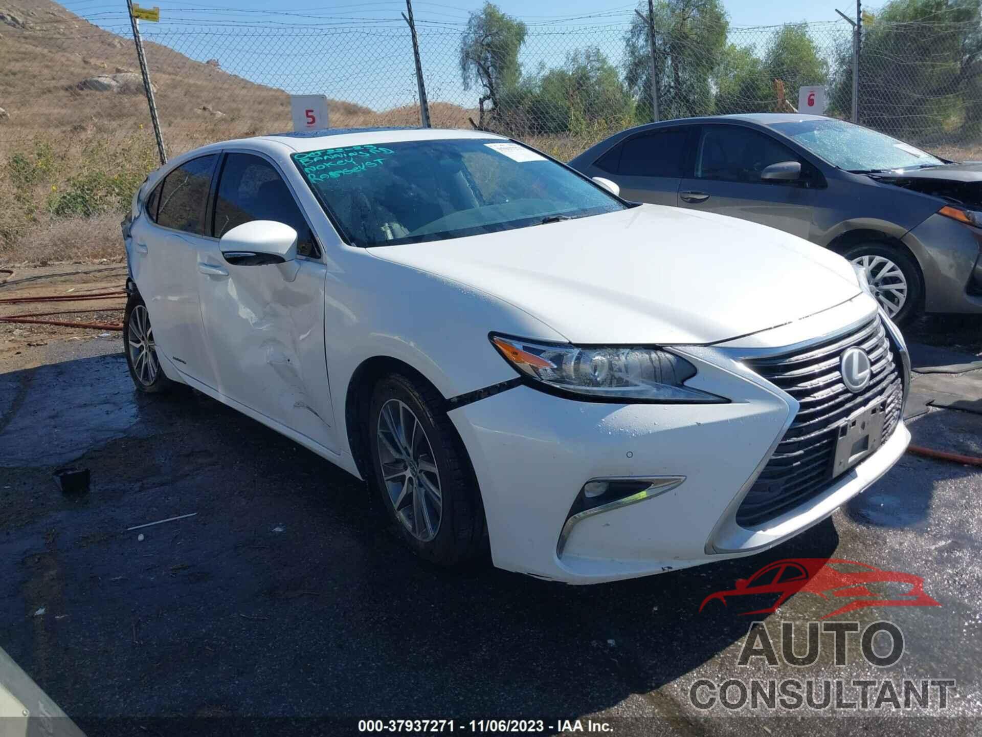 LEXUS ES 300H 2016 - JTHBW1GG3G2107282