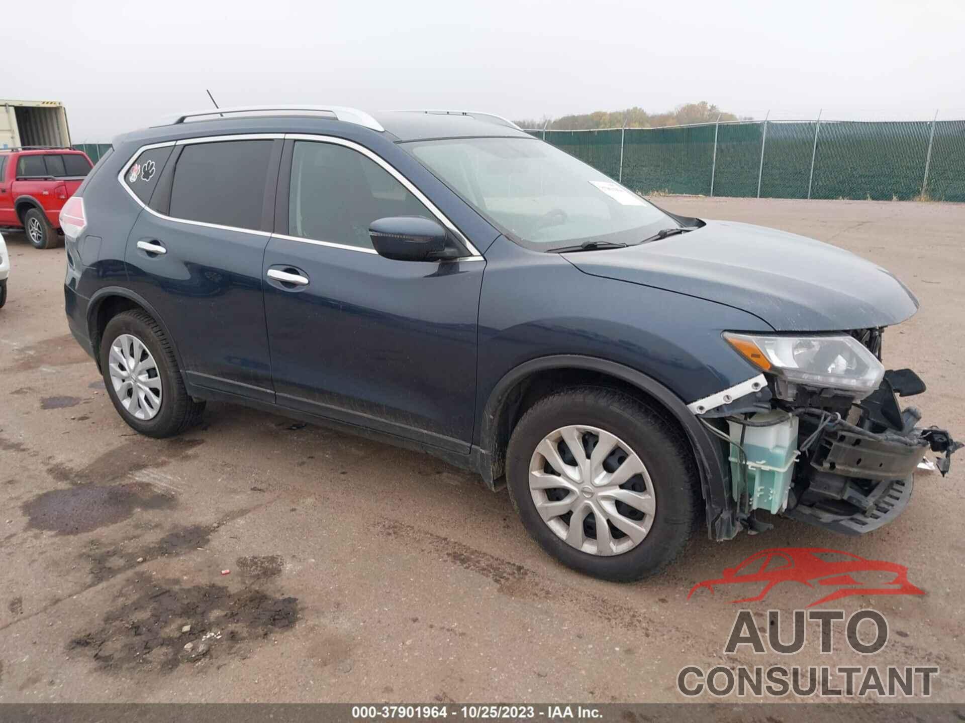 NISSAN ROGUE 2016 - KNMAT2MV7GP679893