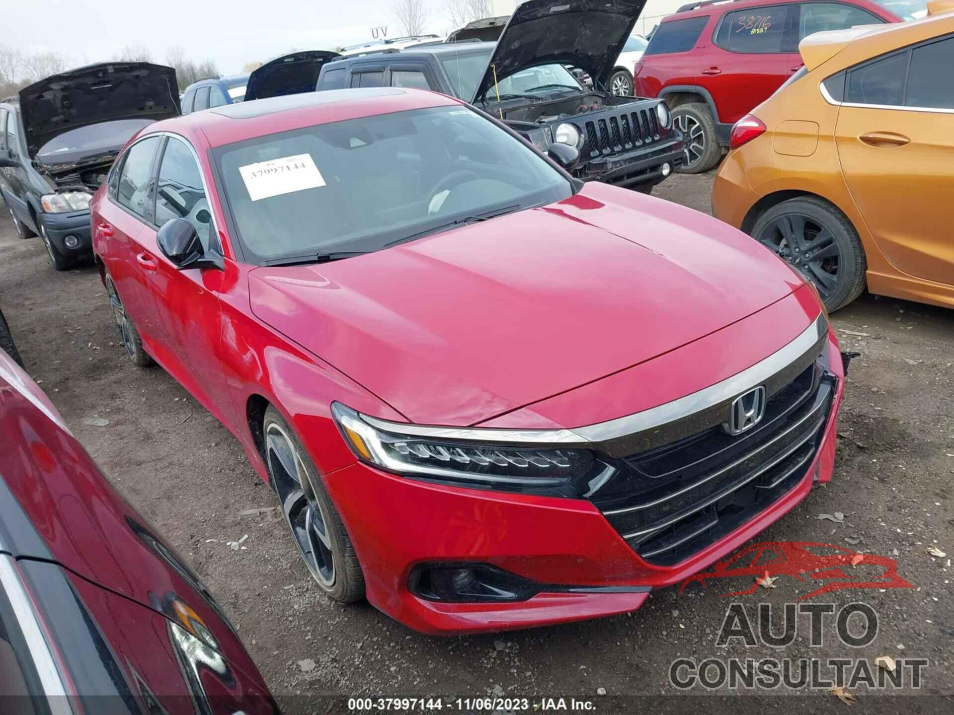 HONDA ACCORD 2022 - 1HGCV2F37NA012080