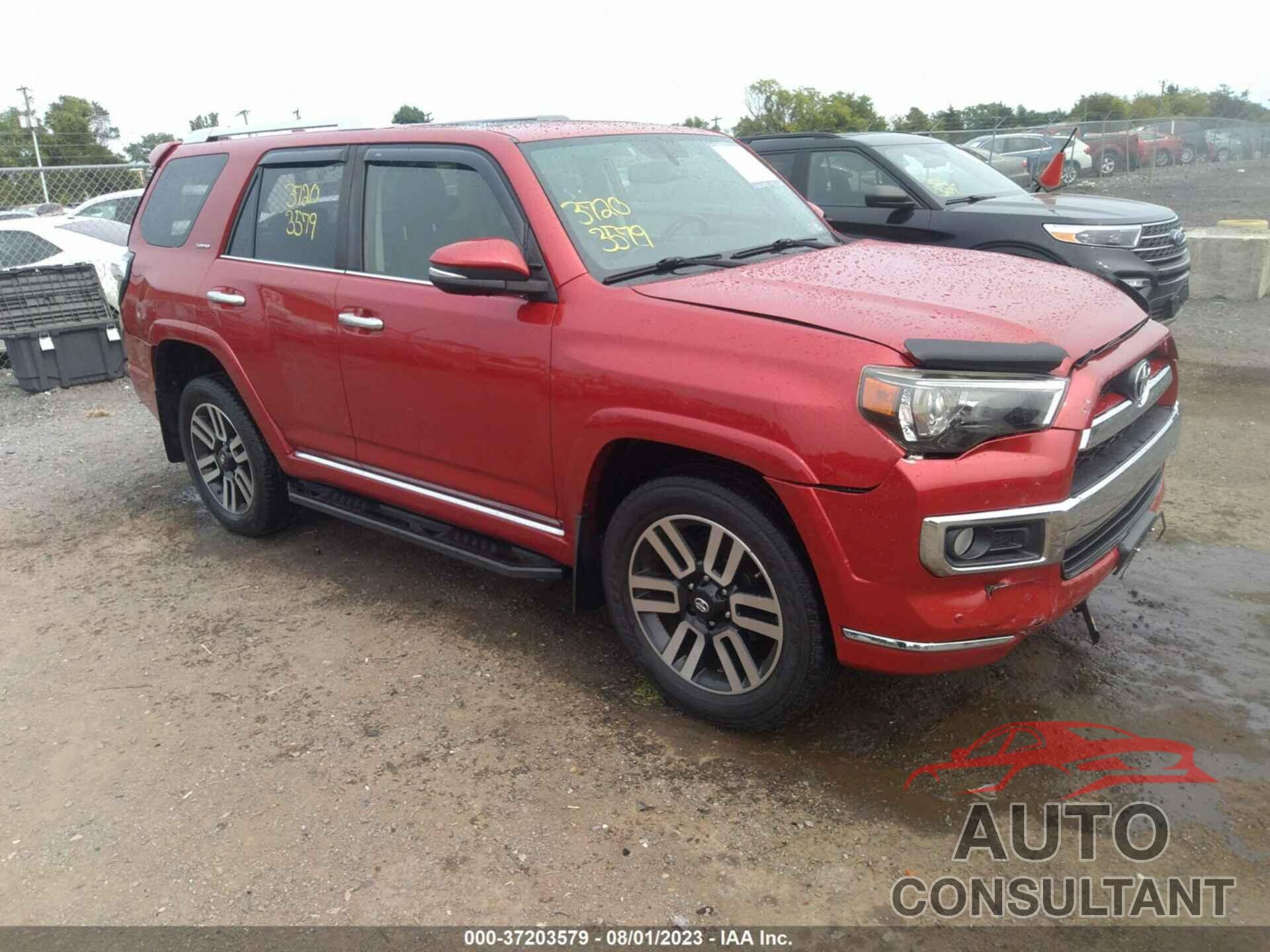 TOYOTA 4RUNNER 2016 - JTEBU5JR9G5322507