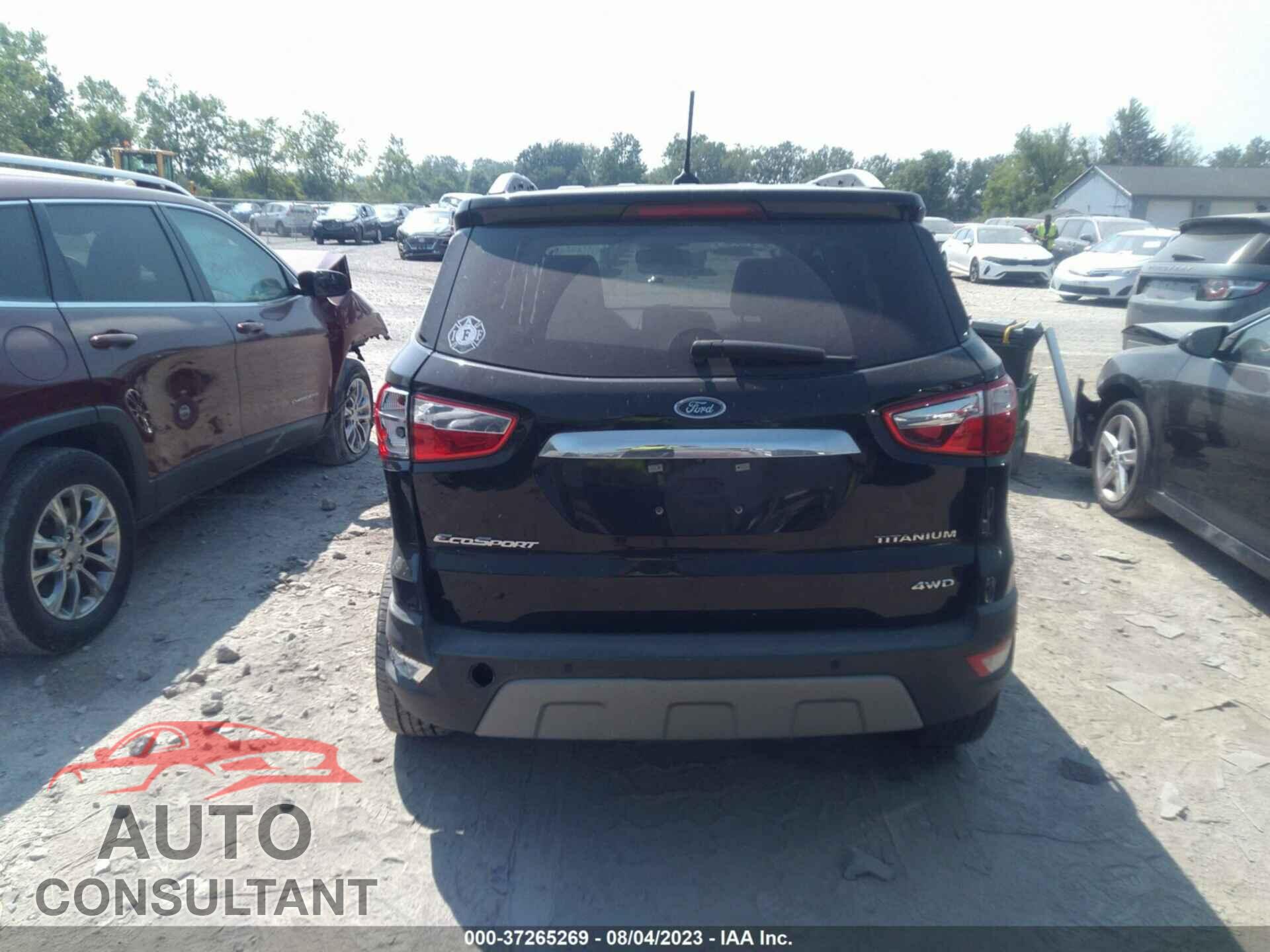 FORD ECOSPORT 2020 - MAJ6S3KL9LC332265