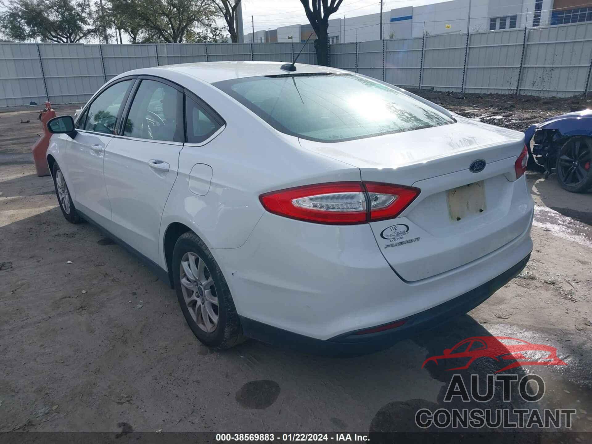 FORD FUSION 2016 - 3FA6P0G78GR169739