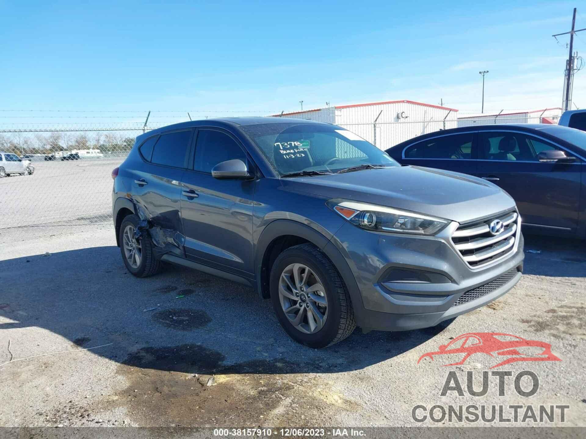 HYUNDAI TUCSON 2017 - KM8J23A45HU504464