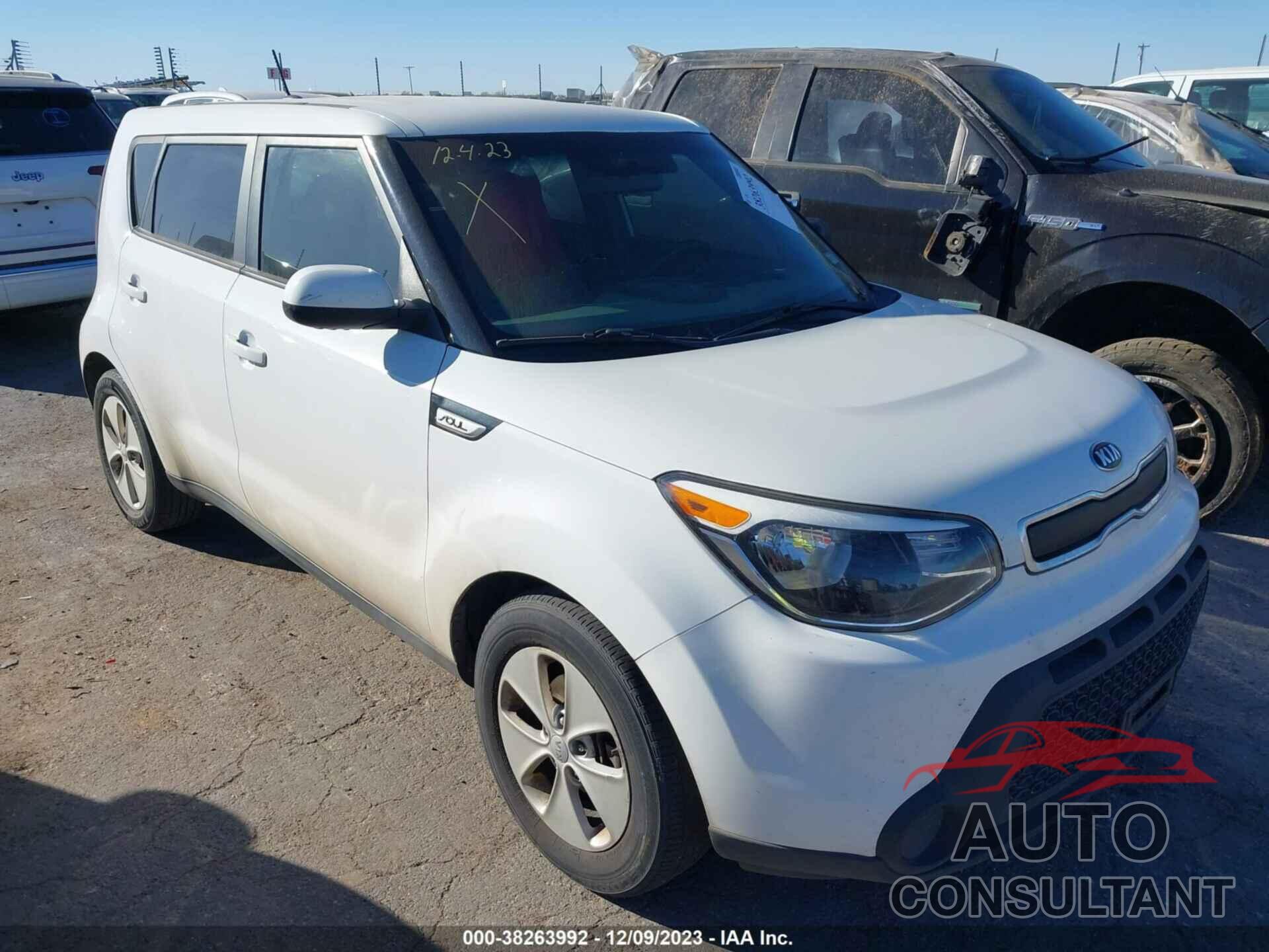 KIA SOUL 2016 - KNDJN2A23G7357241