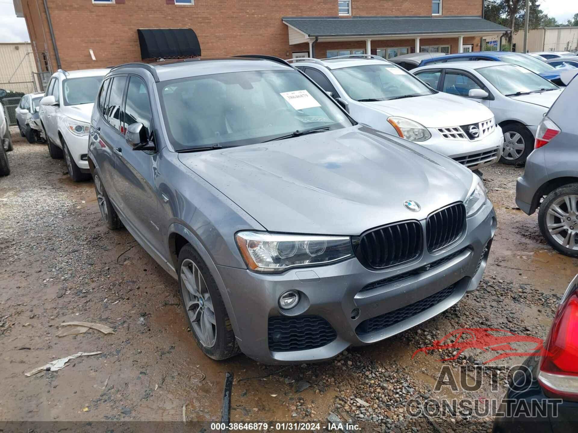 BMW X3 2017 - 5UXWX7C31H0U43546