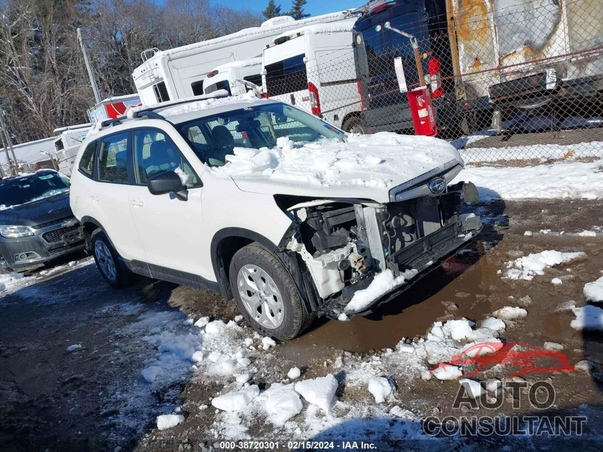 SUBARU FORESTER 2019 - JF2SKACC1KH561375