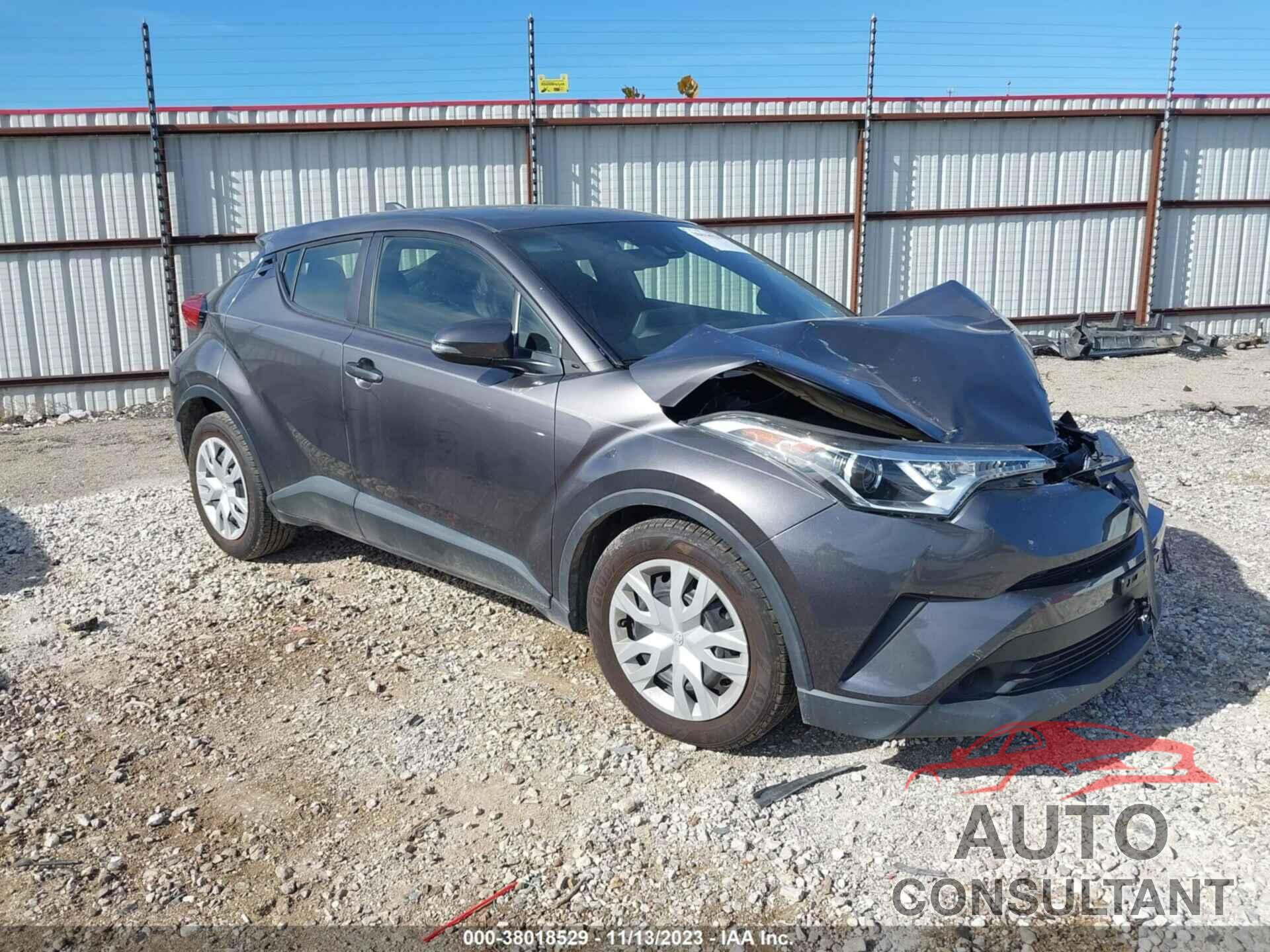 TOYOTA C-HR 2019 - JTNKHMBX7K1045738