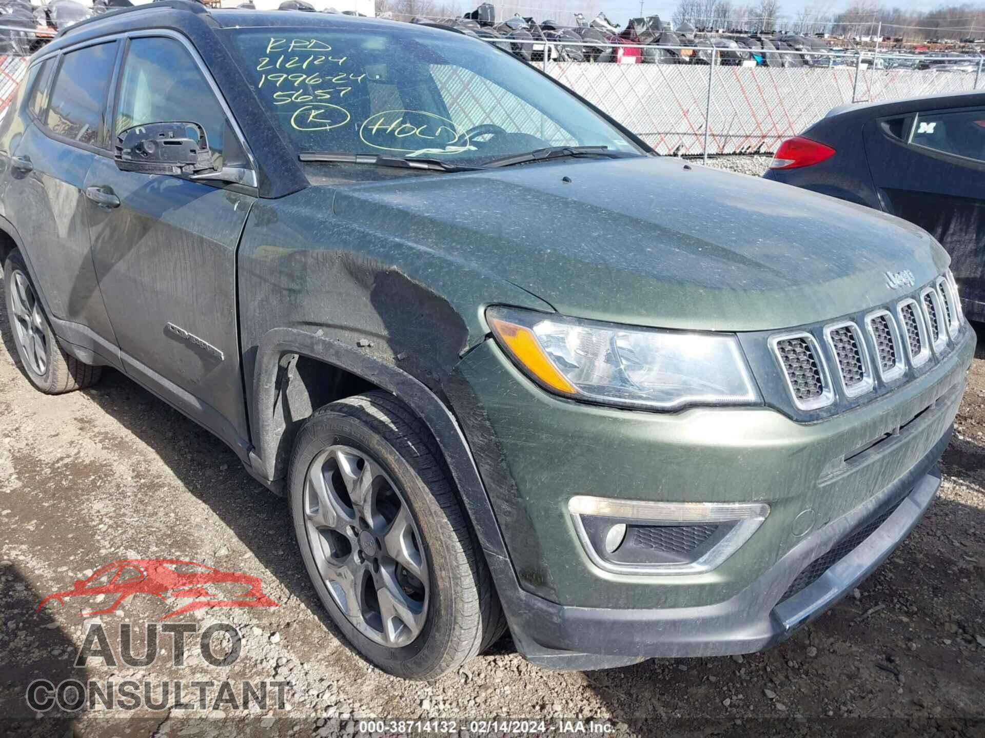 JEEP COMPASS 2020 - 3C4NJDCB1LT255657