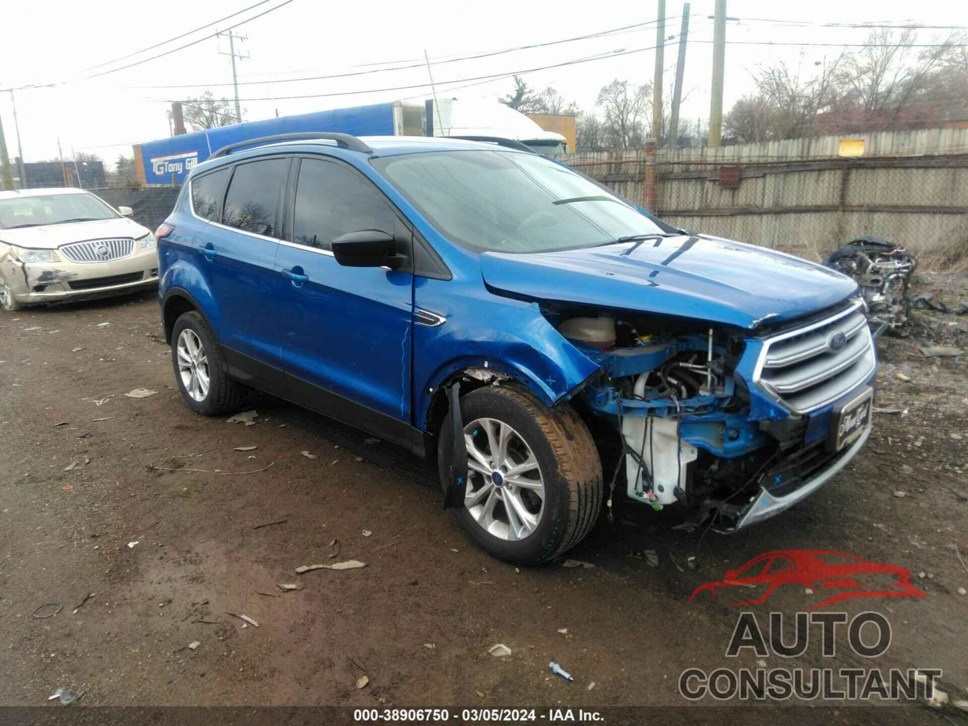 FORD ESCAPE 2017 - 1FMCU0GD7HUD61283