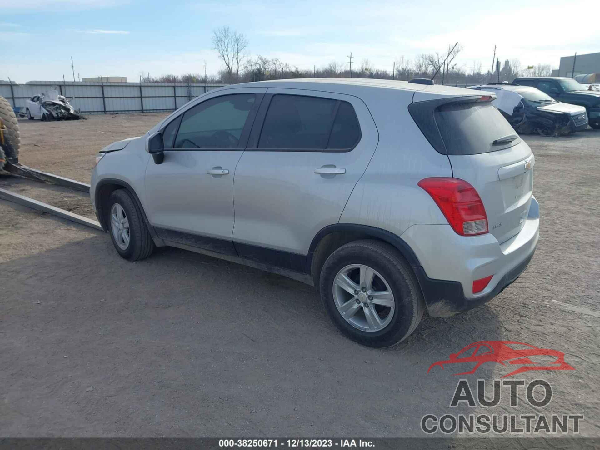 CHEVROLET TRAX 2022 - KL7CJKSM5NB545576