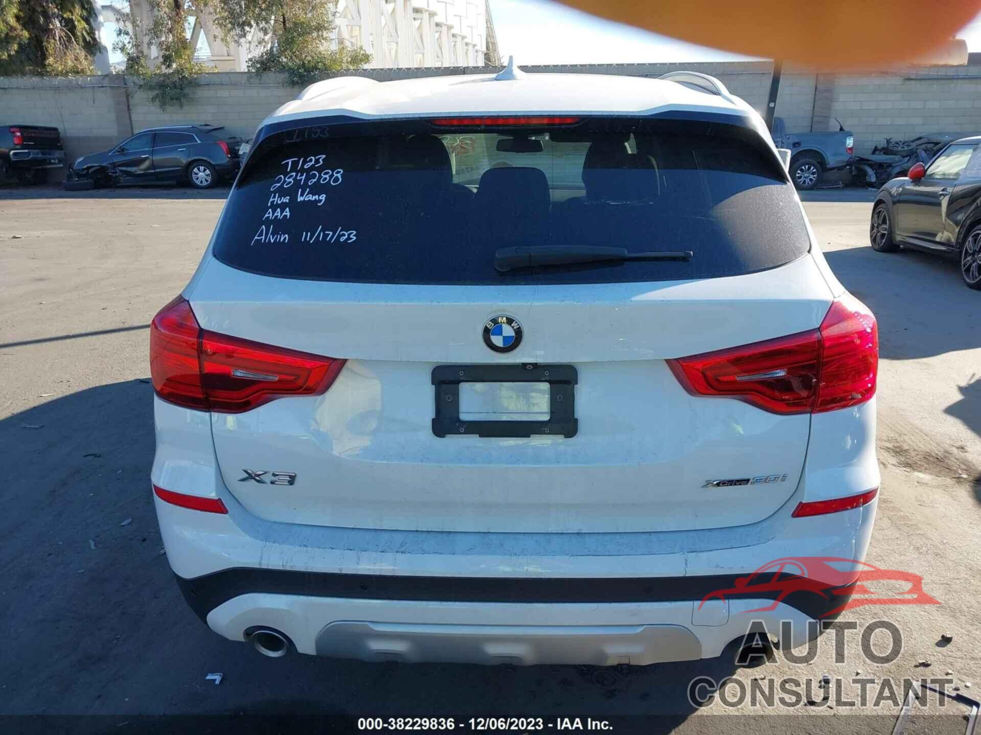 BMW X3 2019 - 5UXTR9C51KLP86387