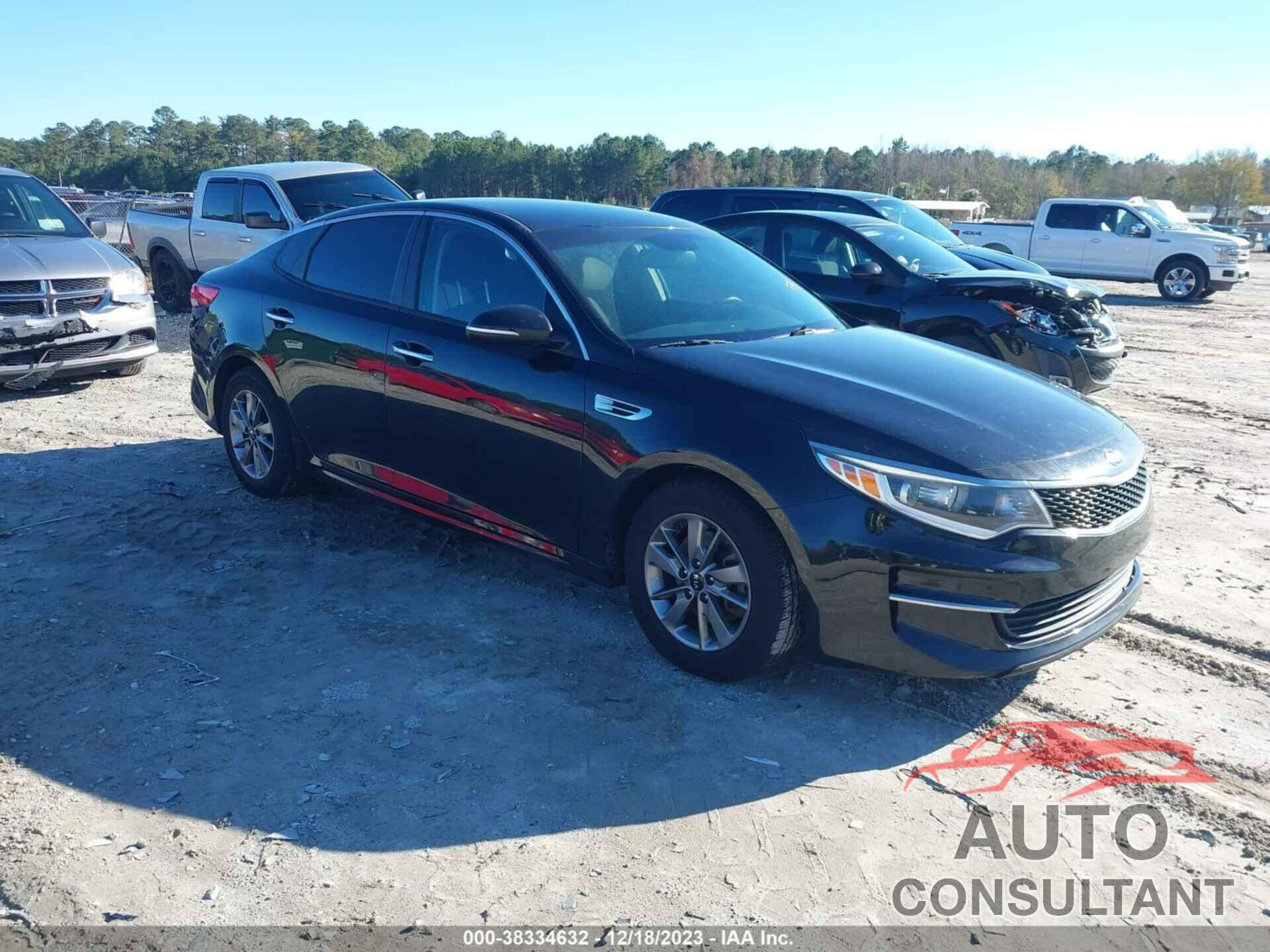 KIA OPTIMA 2016 - 5XXGT4L17GG035774