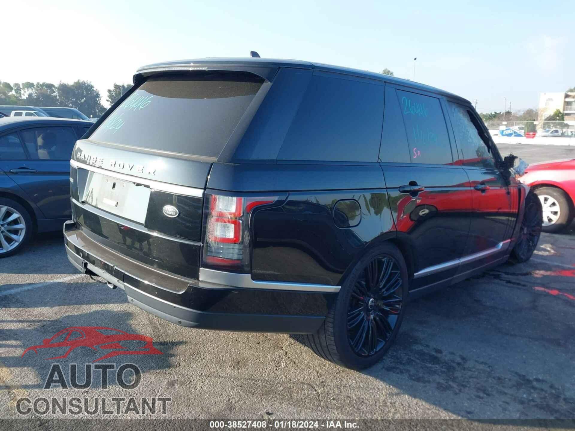 LAND ROVER RANGE ROVER 2016 - SALGS2PF5GA309183