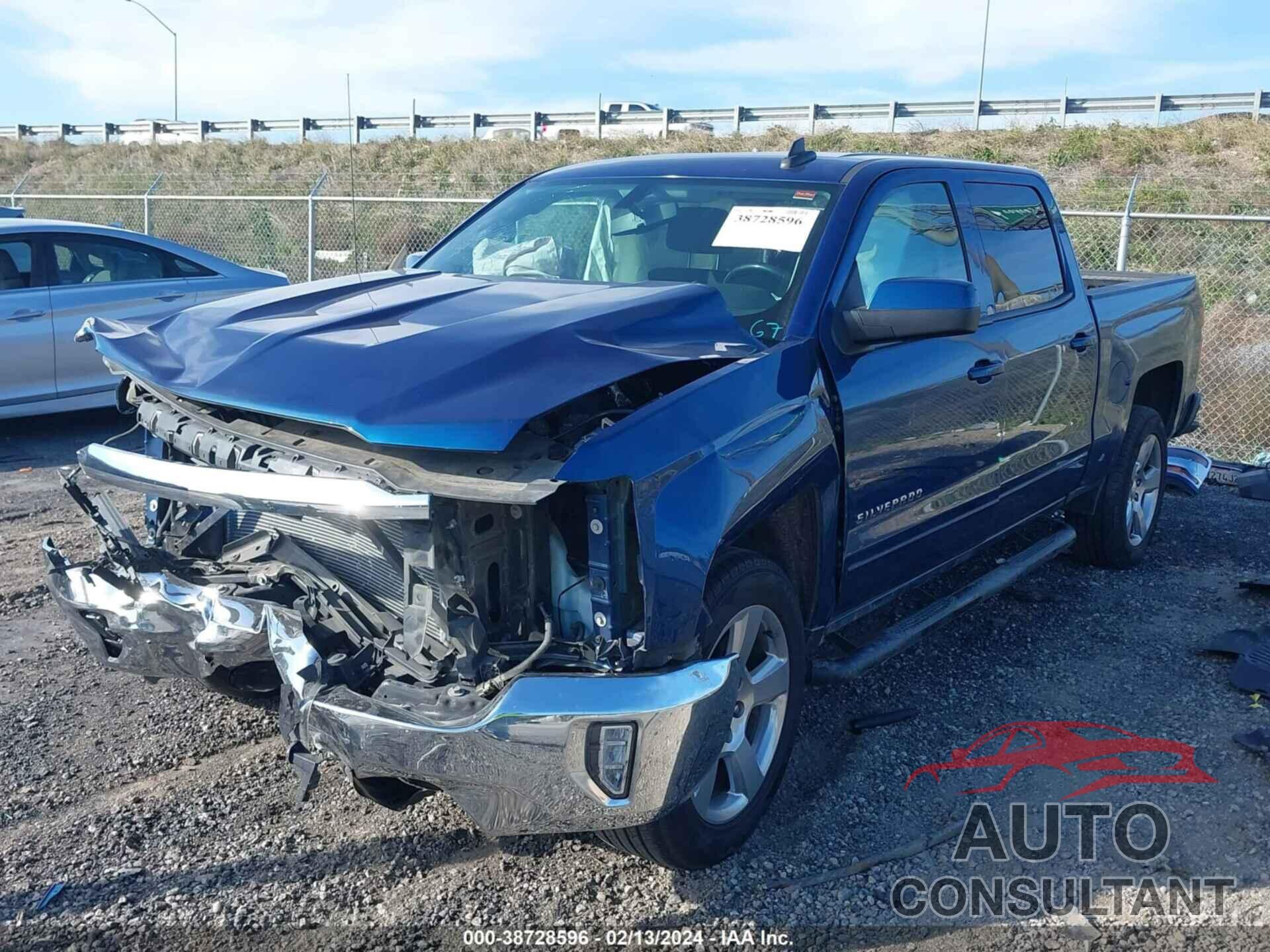 CHEVROLET SILVERADO 2017 - 3GCPCREC7HG441564