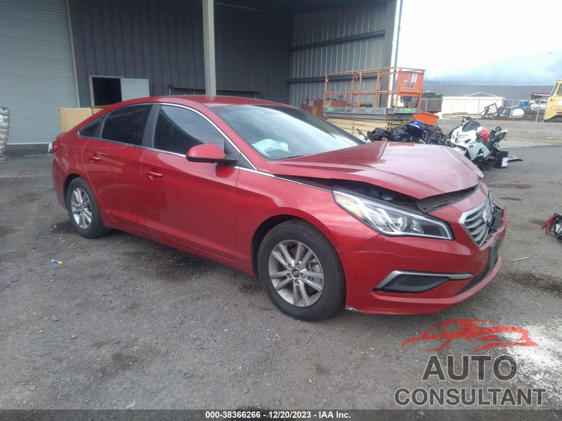 HYUNDAI SONATA 2017 - 5NPE24AF3HH570955