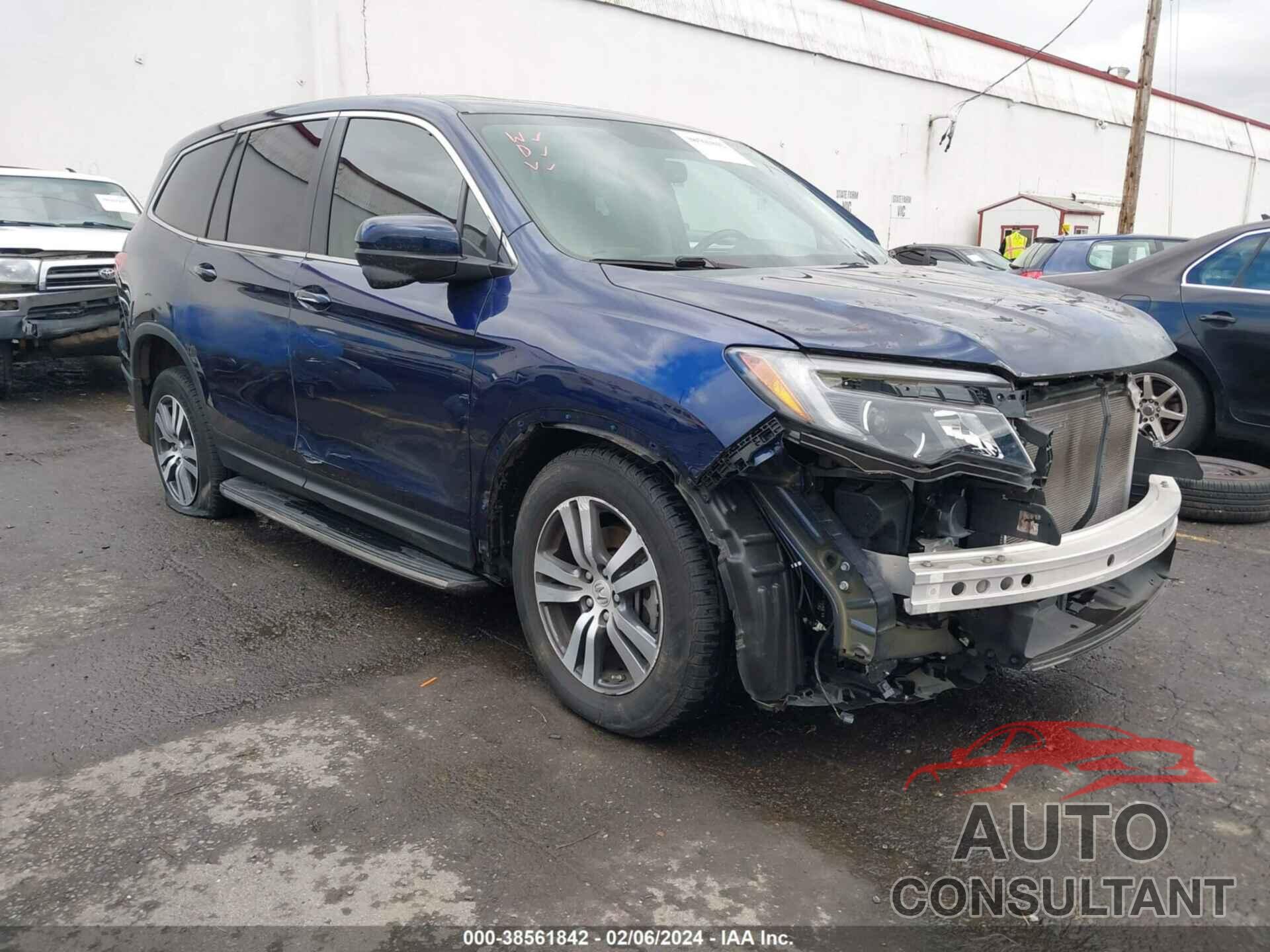 HONDA PILOT 2017 - 5FNYF6H53HB069508