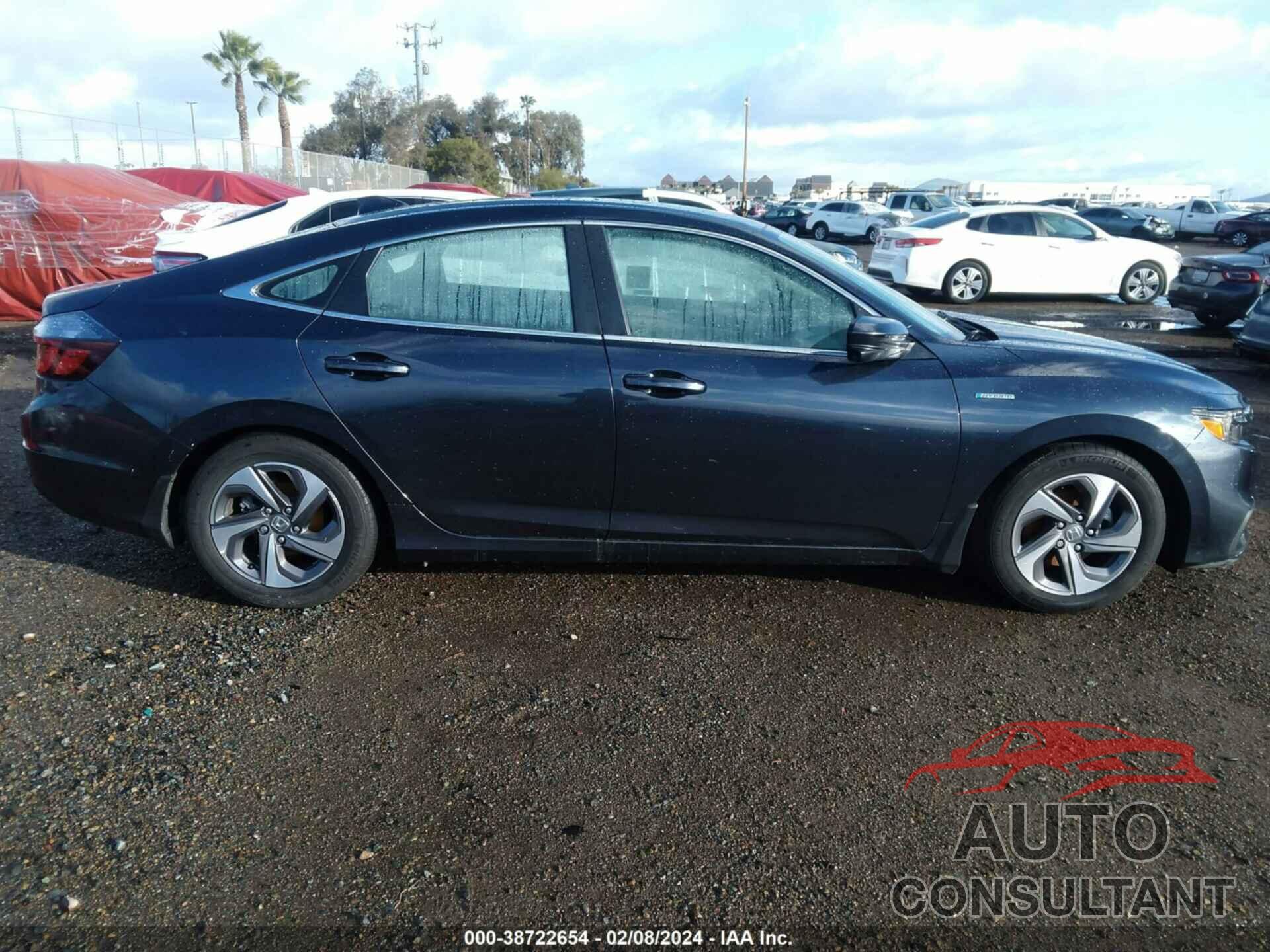 HONDA INSIGHT 2019 - 19XZE4F56KE027006