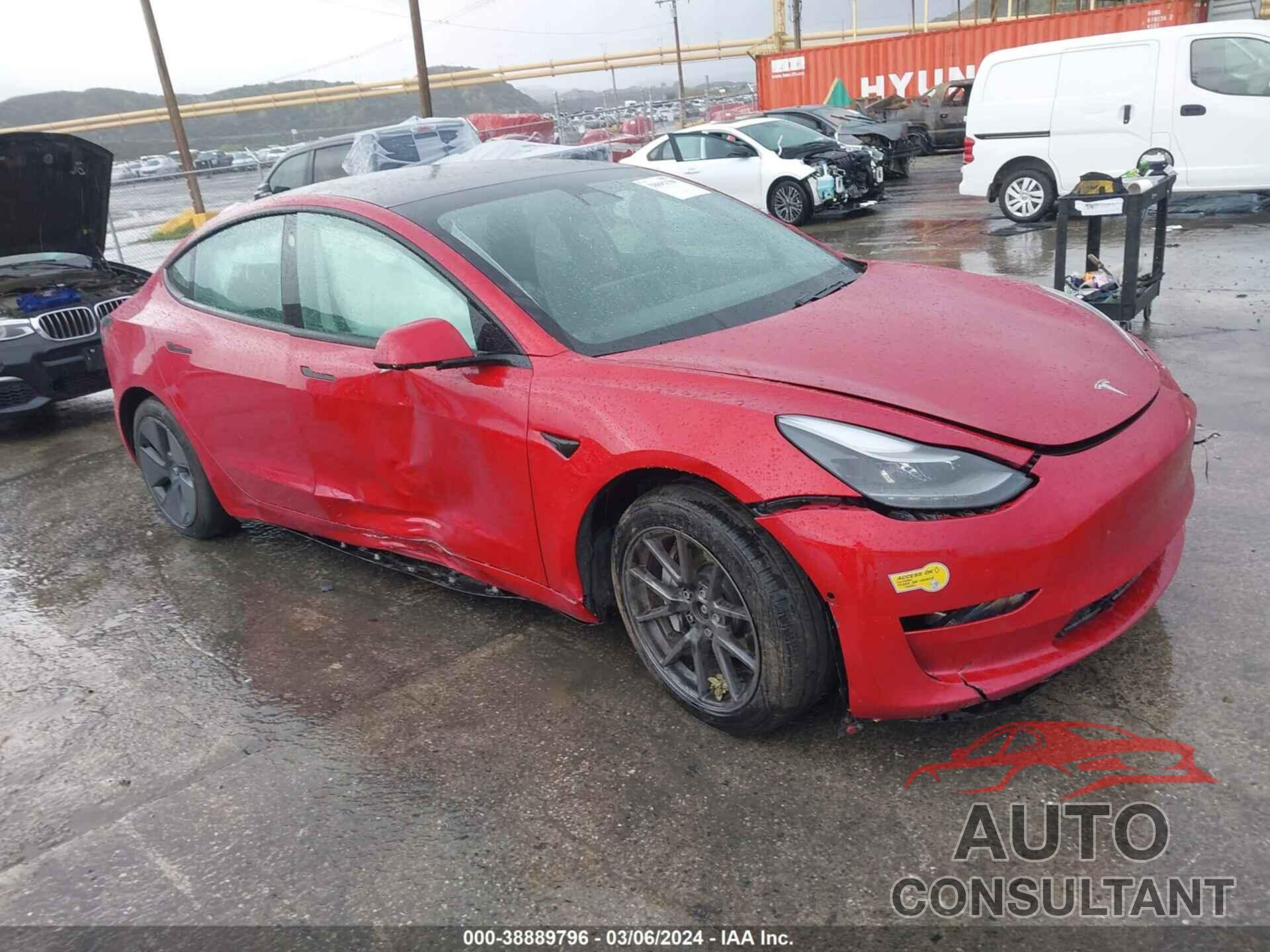 TESLA MODEL 3 2021 - 5YJ3E1EB5MF074410