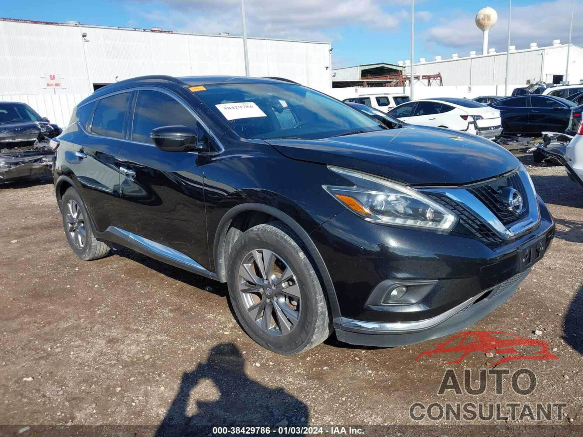 NISSAN MURANO 2018 - 5N1AZ2MG4JN149136