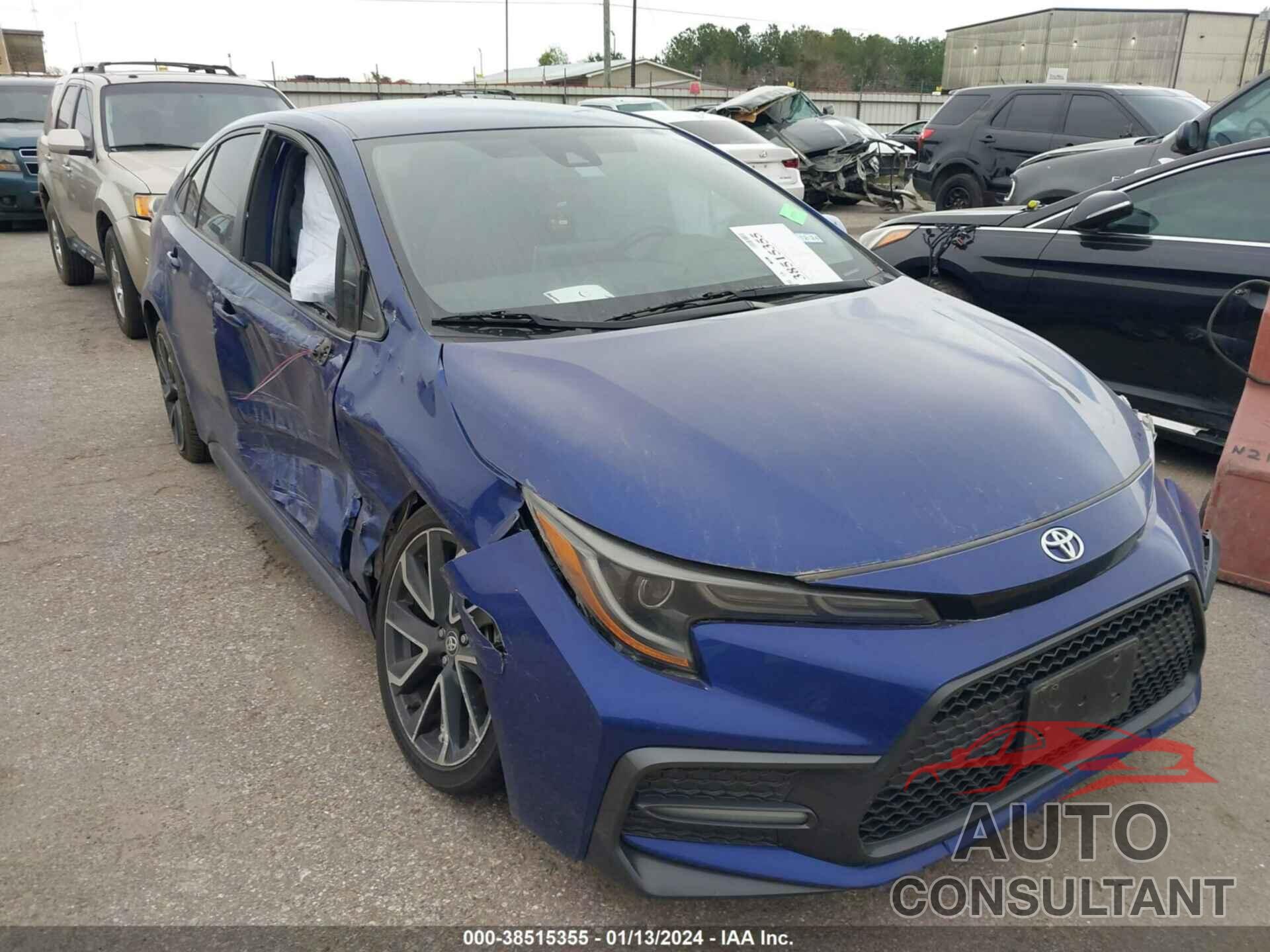 TOYOTA COROLLA 2020 - JTDS4RCE3LJ038863