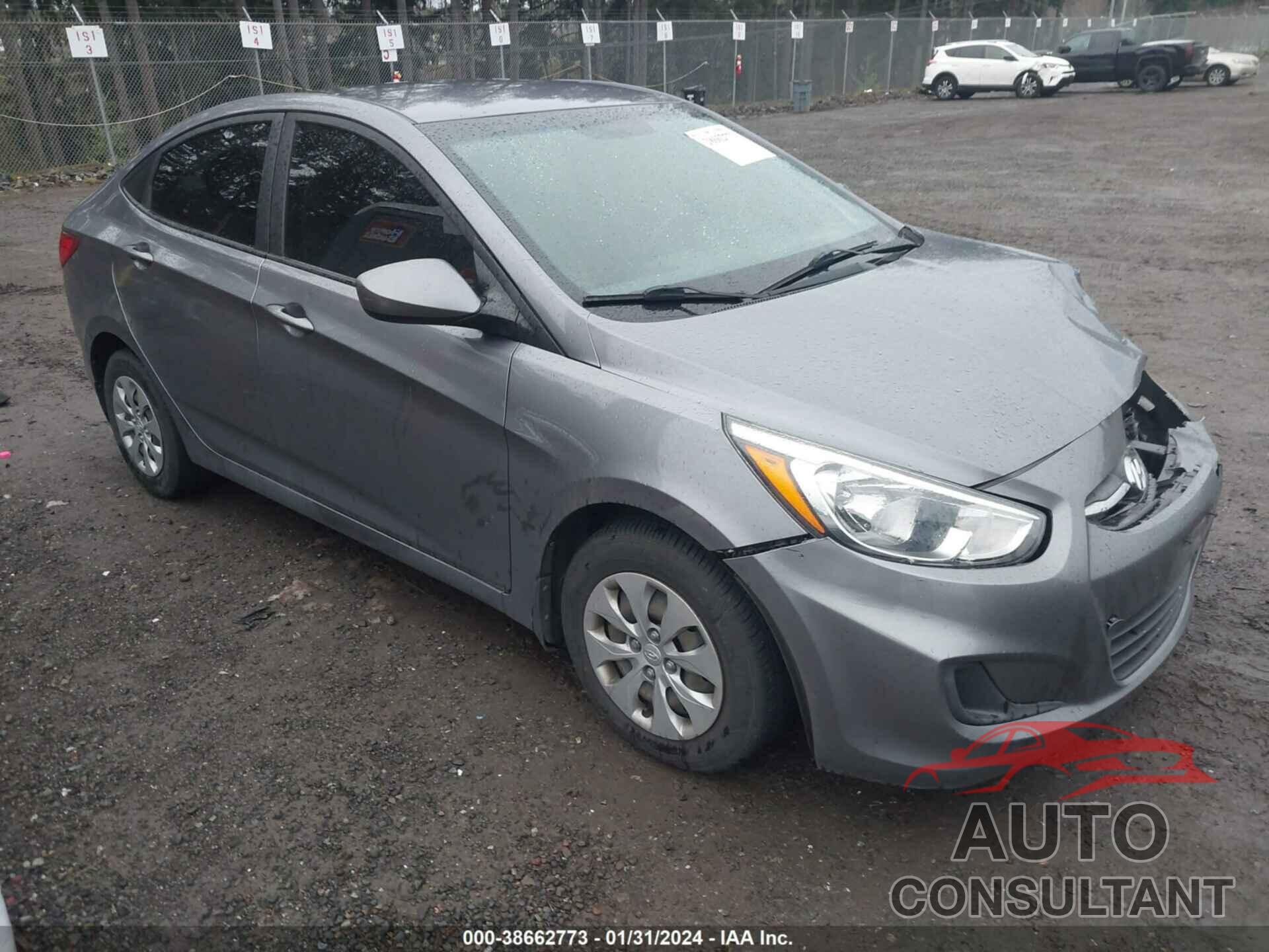 HYUNDAI ACCENT 2016 - KMHCT4AE3GU081869