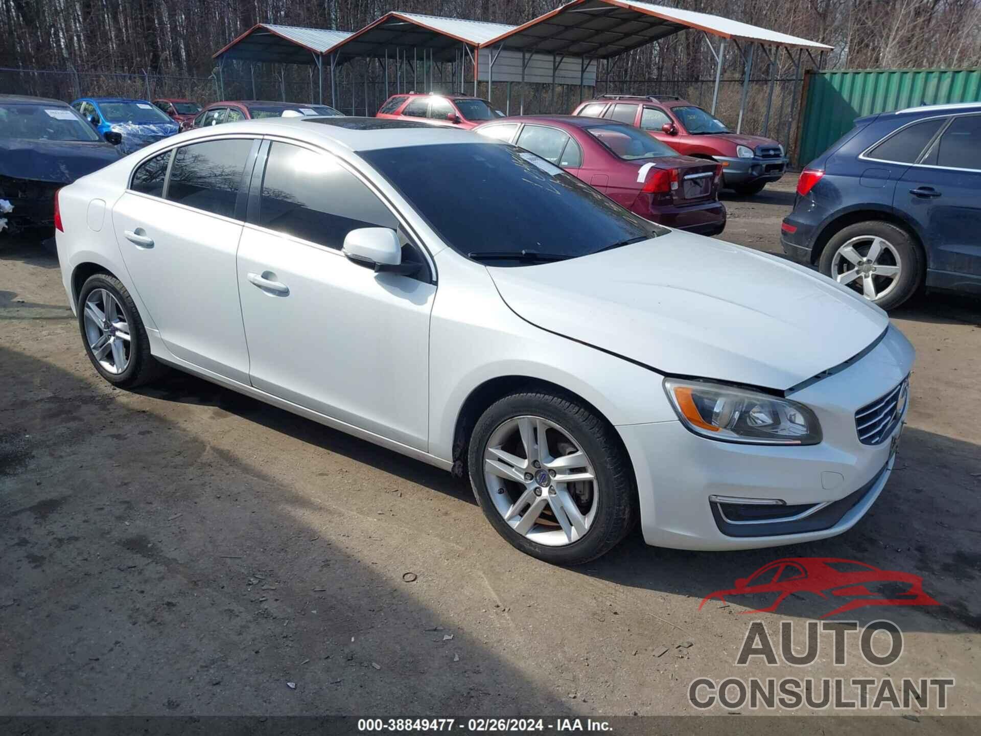 VOLVO S60 2014 - YV1612FS0E2283405