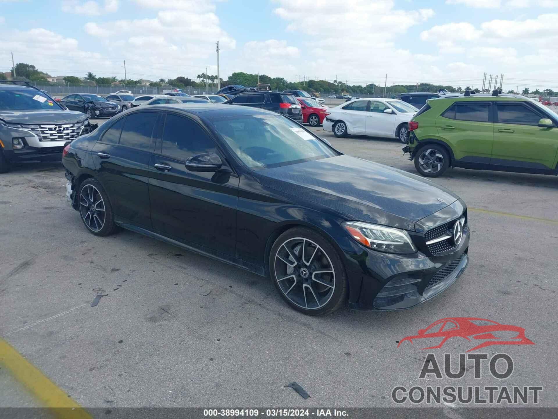 MERCEDES-BENZ C 300 2019 - WDDWF8DB7KR501247