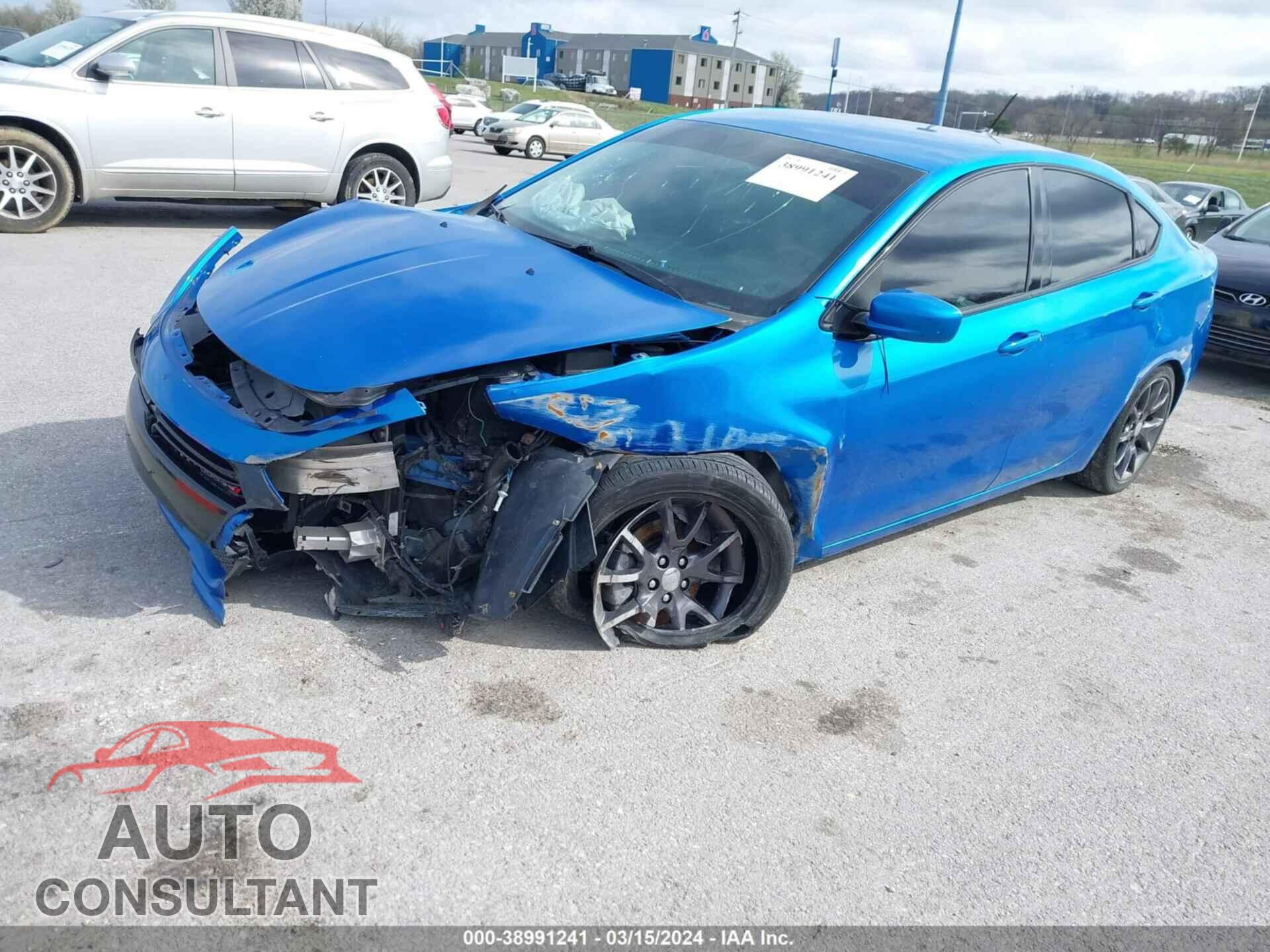 DODGE DART 2016 - 1C3CDFAA2GD516640