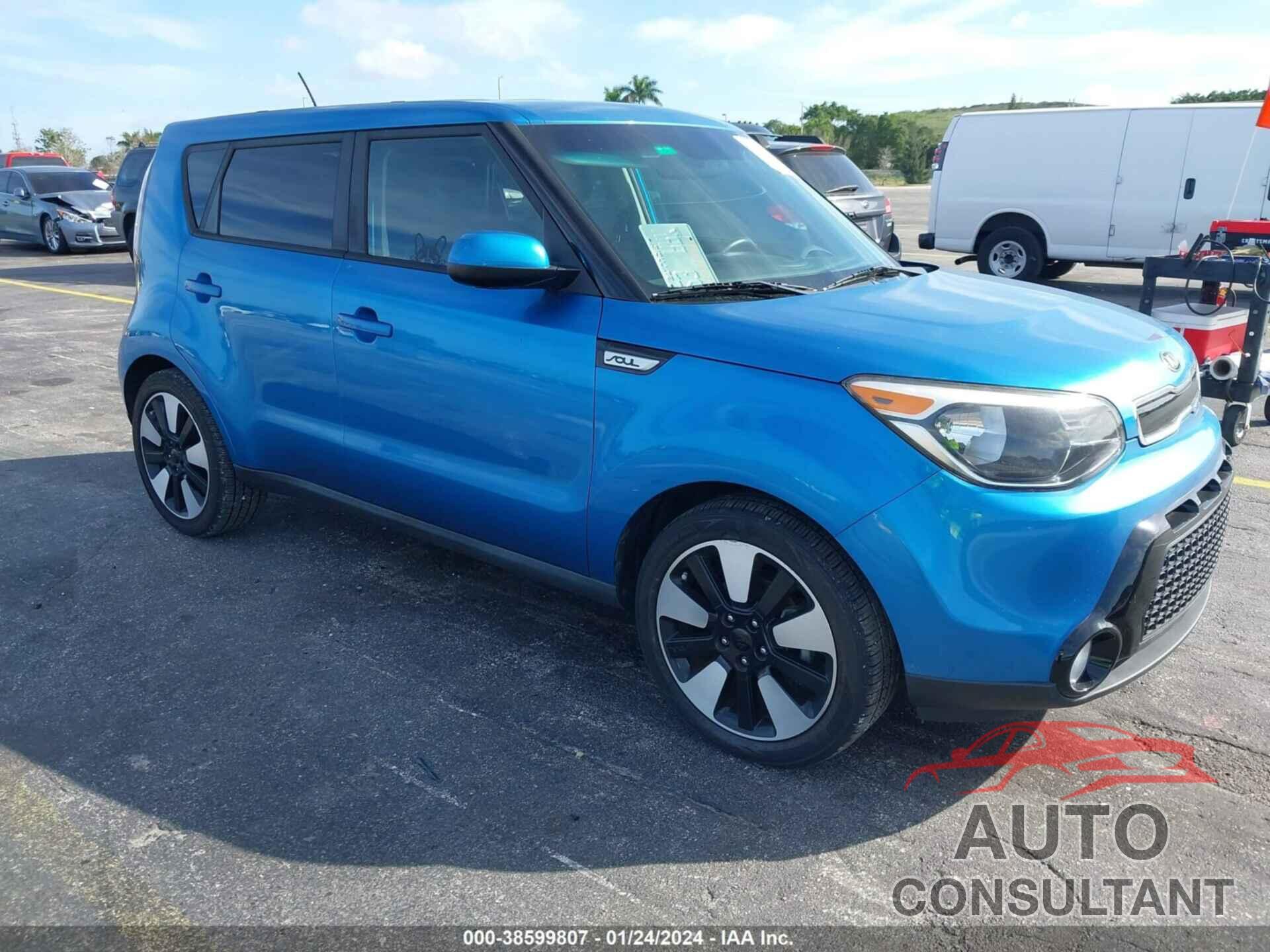 KIA SOUL 2016 - KNDJP3A52G7378396