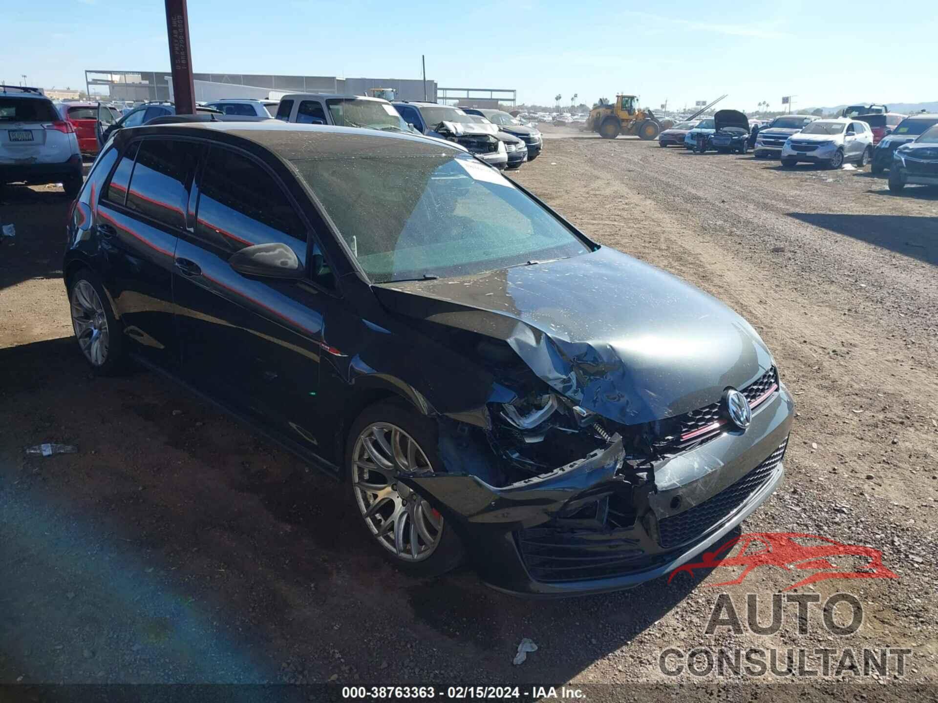 VOLKSWAGEN GTI 2017 - 3VW447AU5HM042489