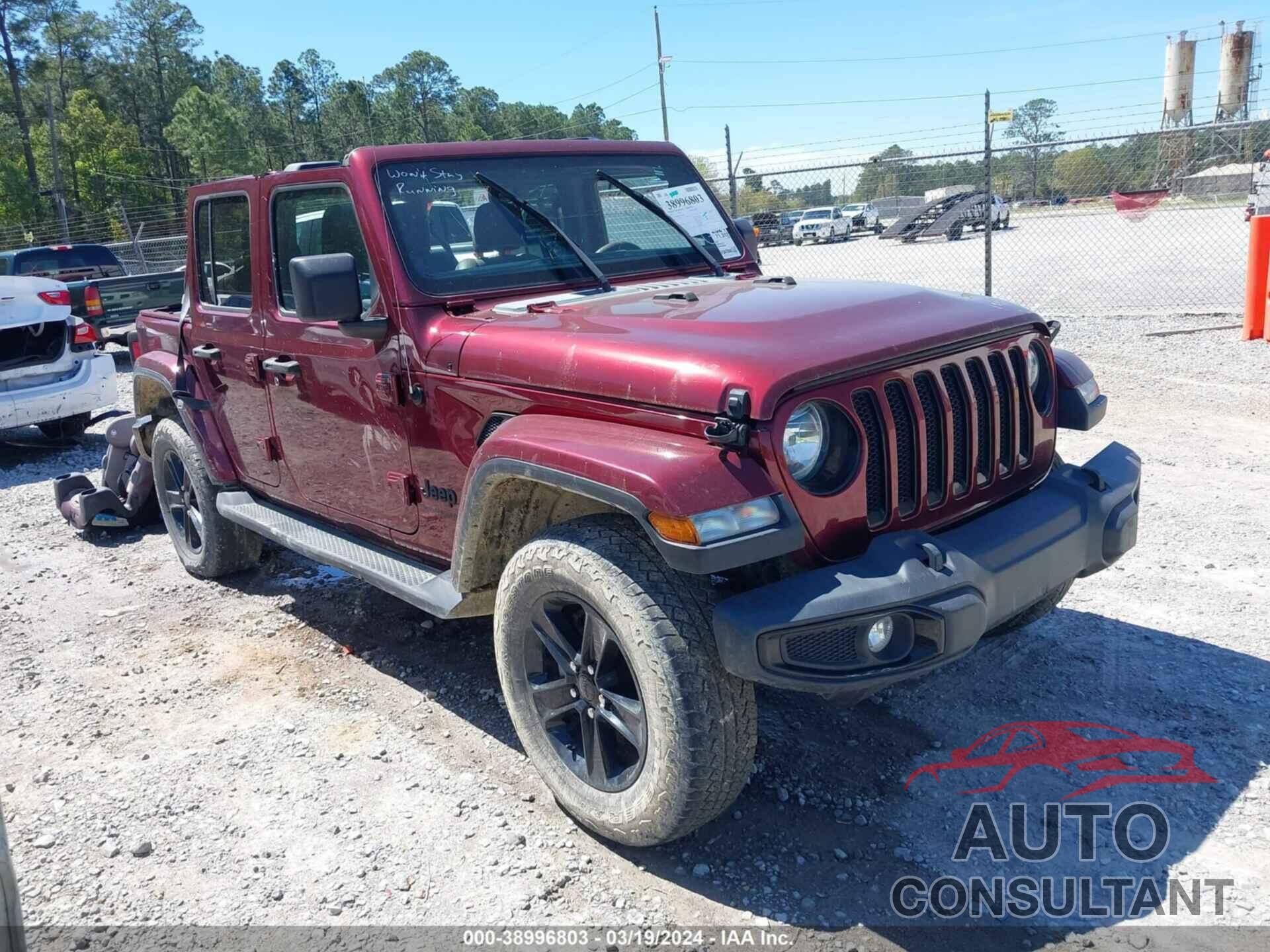 JEEP WRANGLER UNLIMITED 2021 - 1C4HJXEN4MW658274