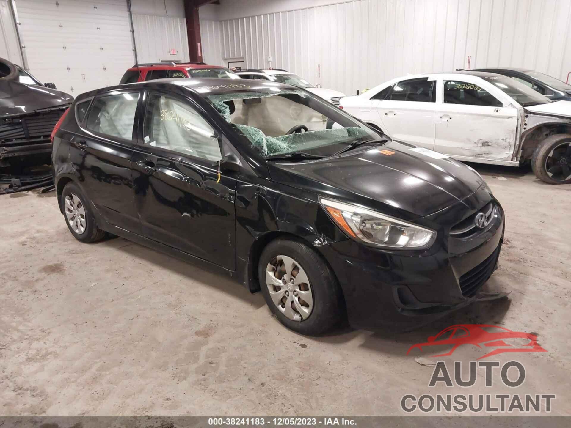 HYUNDAI ACCENT 2016 - KMHCT5AE1GU241849