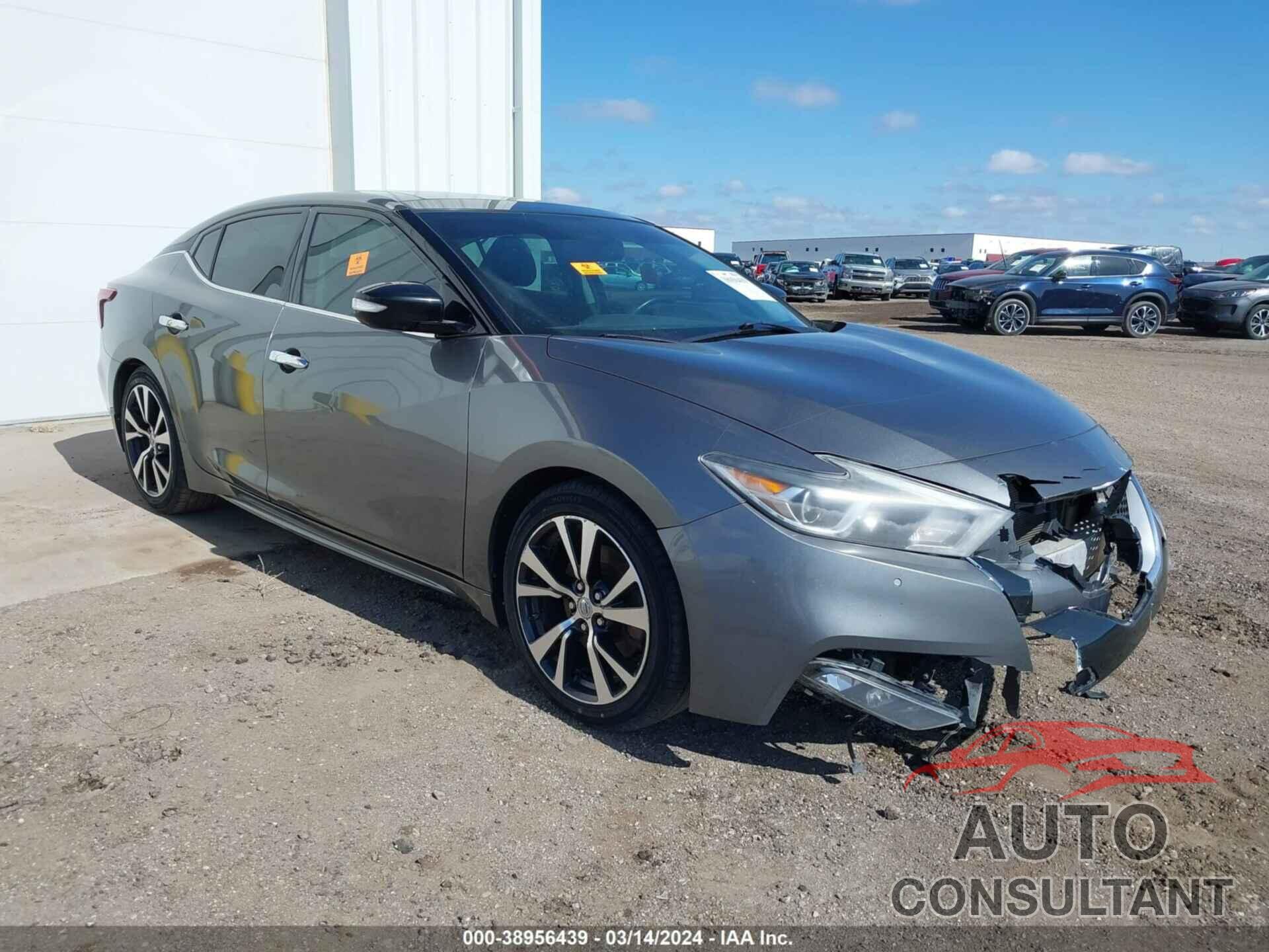 NISSAN MAXIMA 2017 - 1N4AA6AP0HC436170