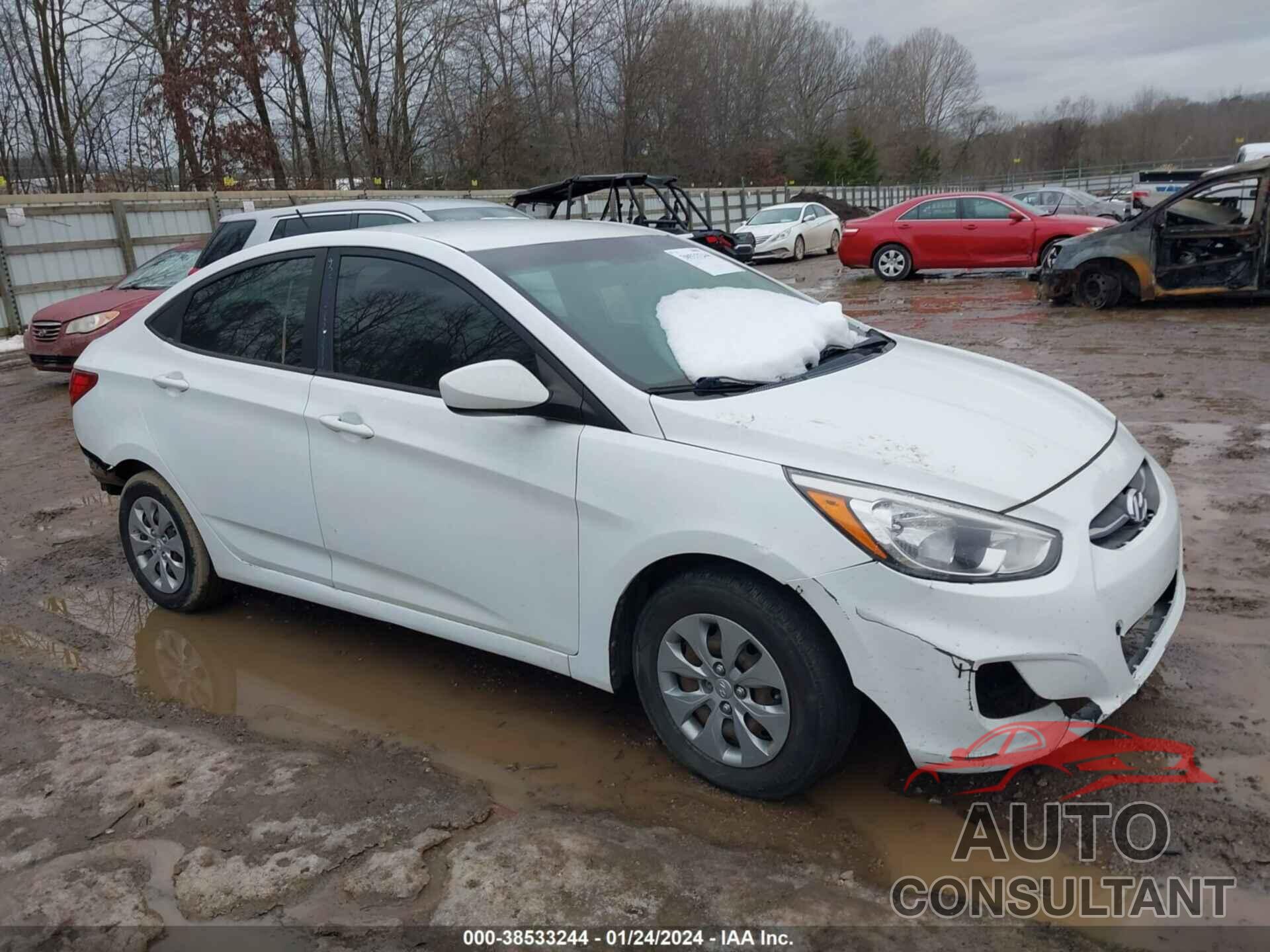 HYUNDAI ACCENT 2017 - KMHCT4AE0HU252885