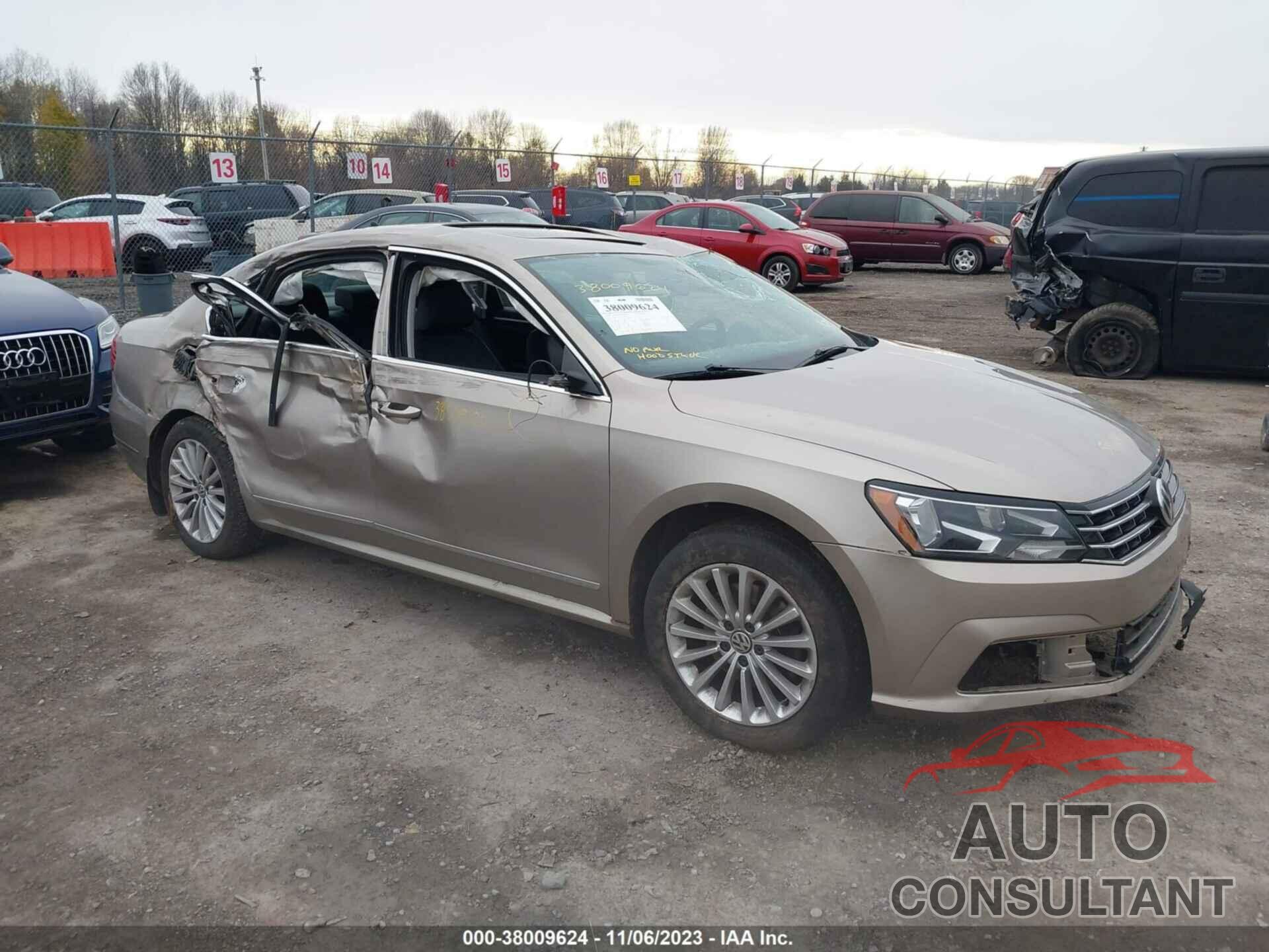 VOLKSWAGEN PASSAT 2016 - 1VWBT7A31GC016151
