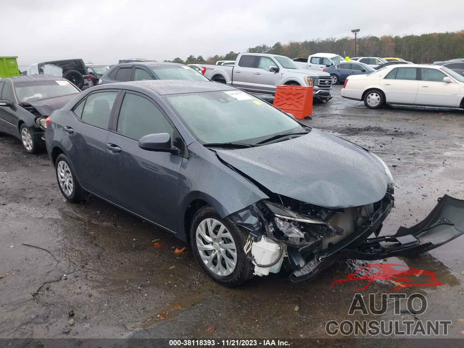 TOYOTA COROLLA 2018 - 2T1BURHE2JC981442