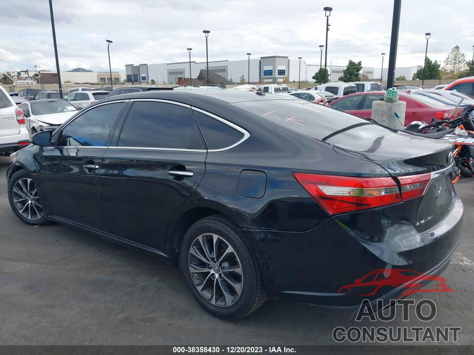 TOYOTA AVALON 2016 - 4T1BK1EB9GU196635