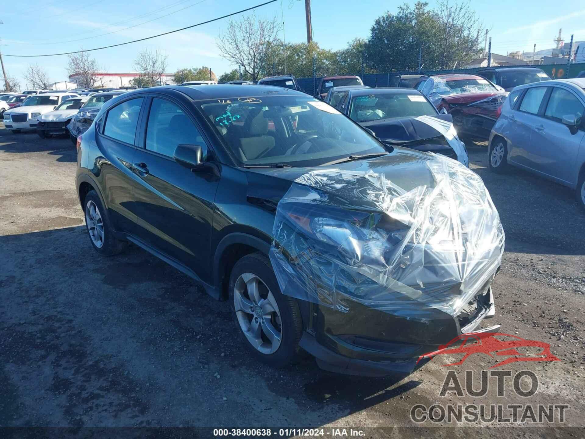 HONDA HR-V 2018 - 3CZRU6H3XJG726565