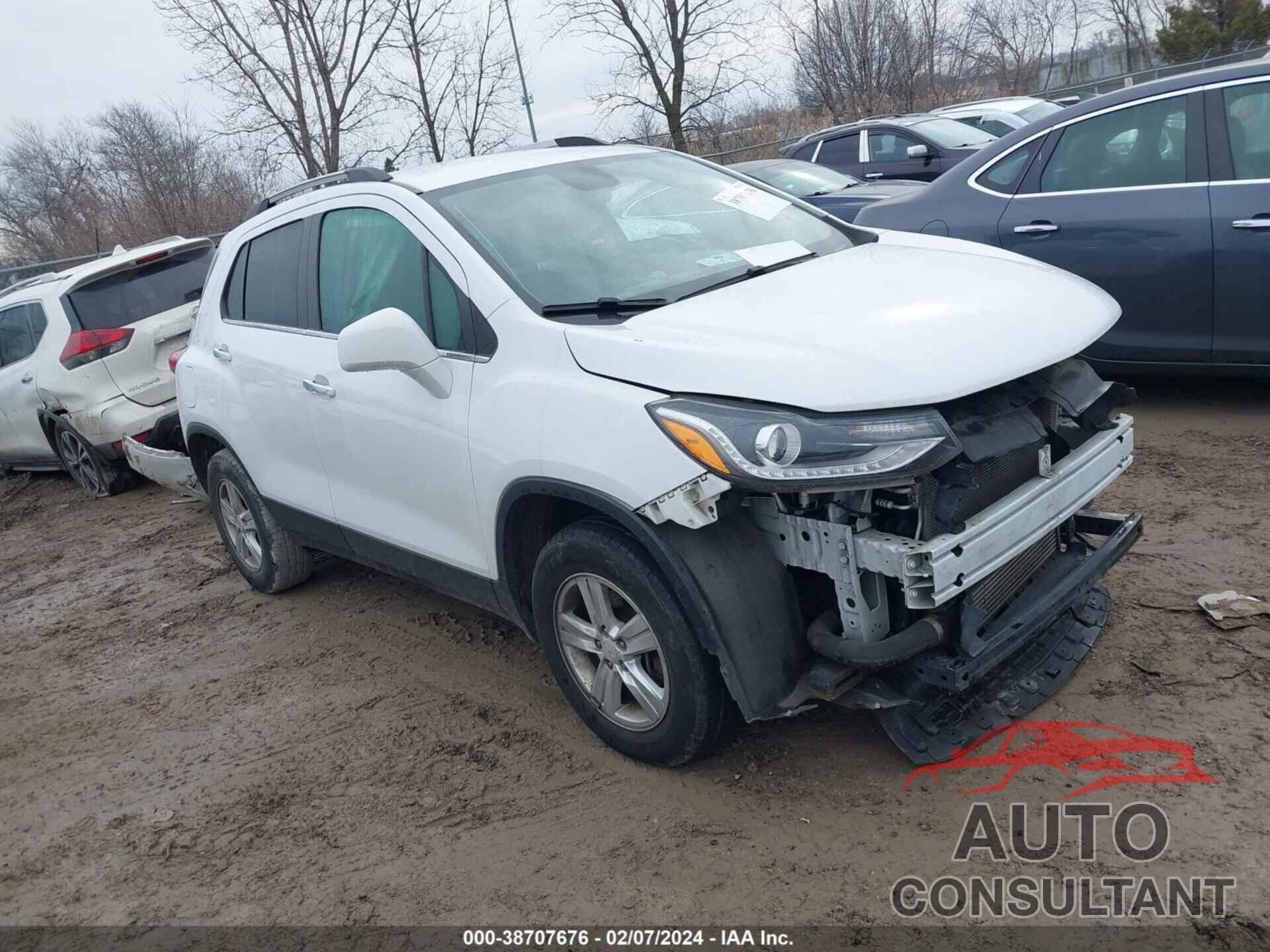 CHEVROLET TRAX 2017 - KL7CJPSB2HB135818