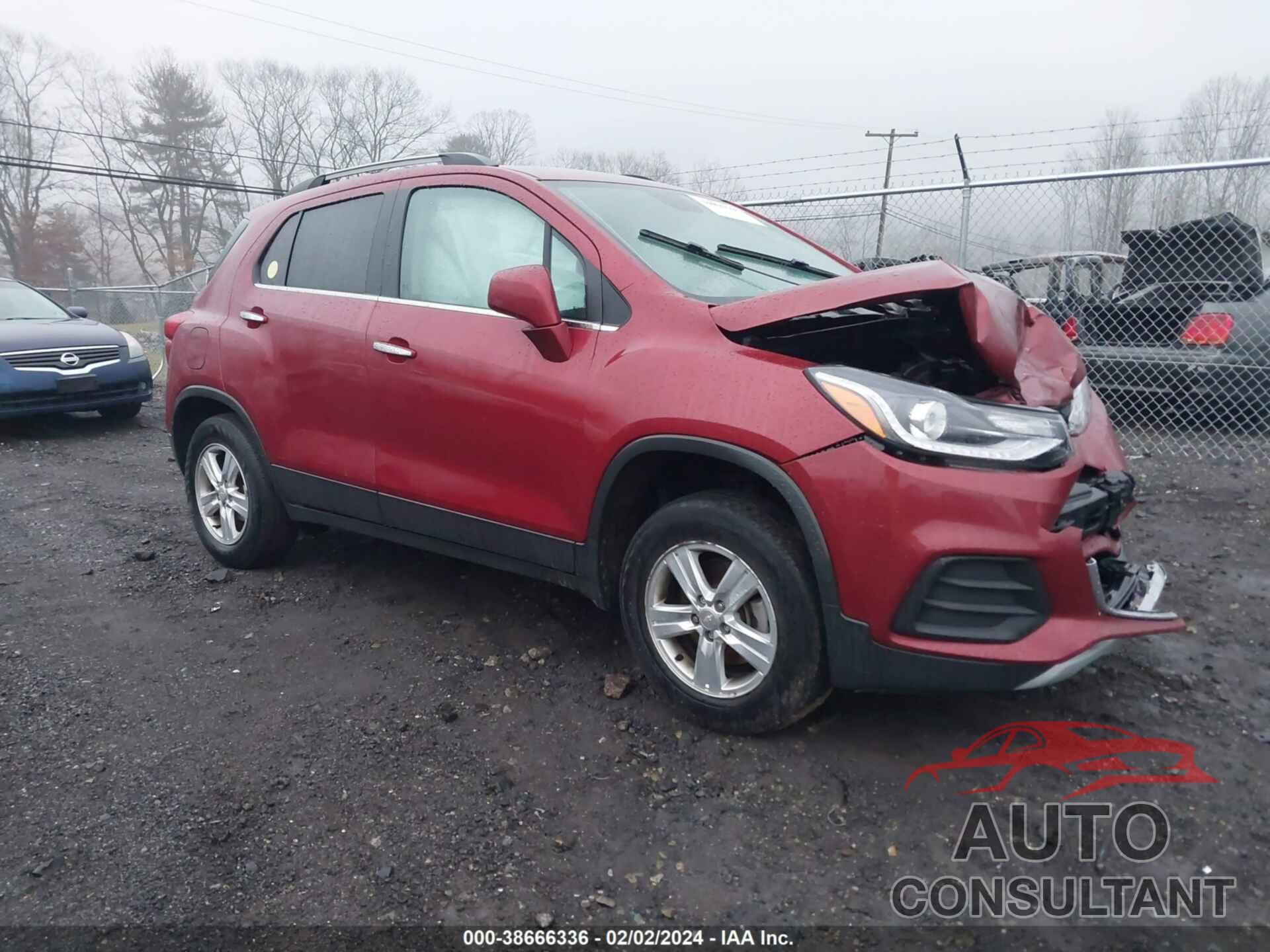 CHEVROLET TRAX 2018 - 3GNCJPSB6JL418463