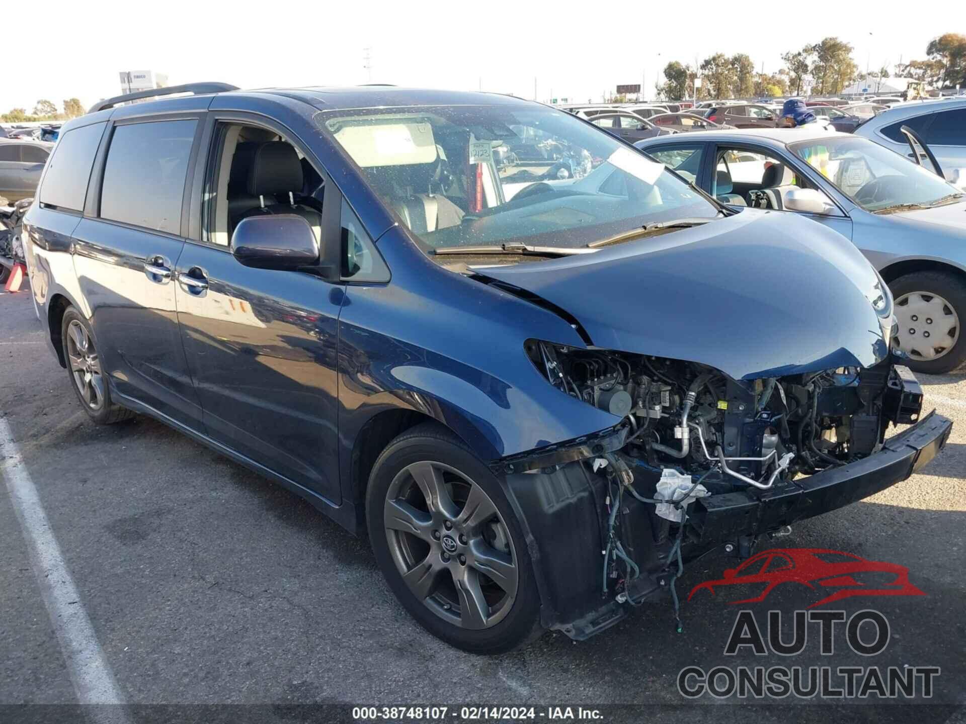 TOYOTA SIENNA 2020 - 5TDXZ3DC0LS039943