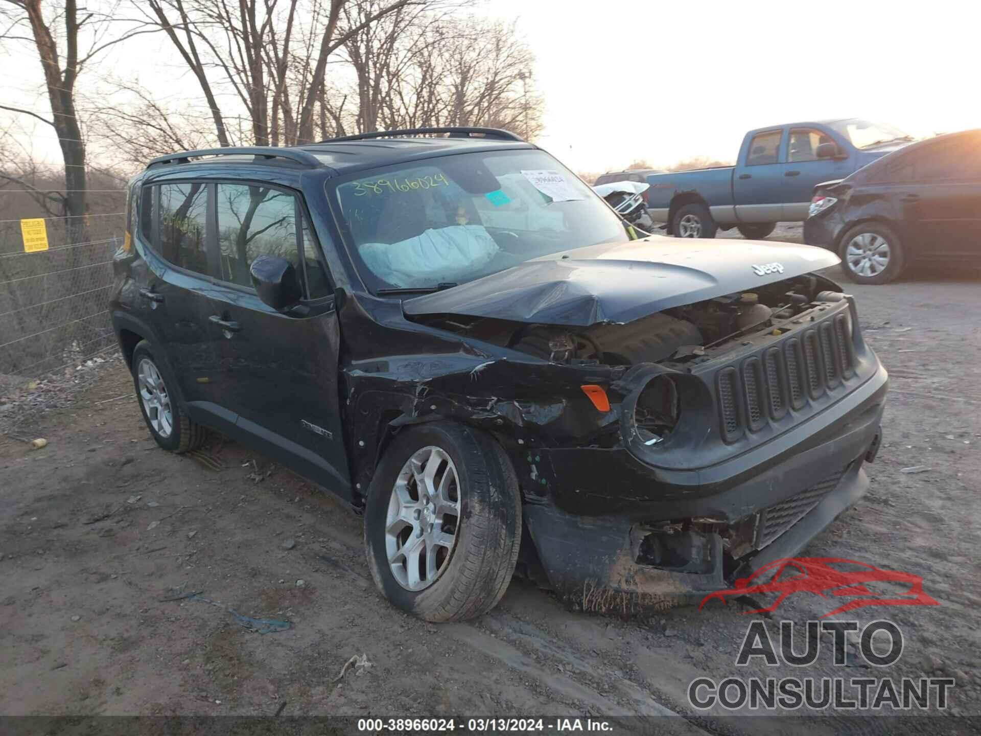 JEEP RENEGADE 2017 - ZACCJBBB4HPG52789