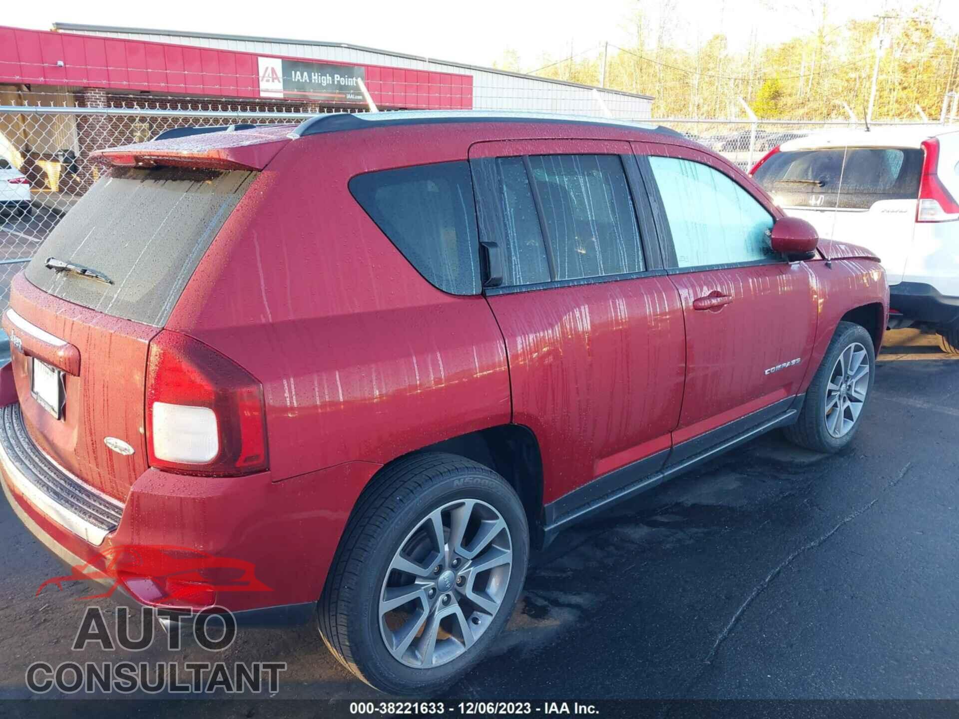 JEEP COMPASS 2017 - 1C4NJCEA3HD161615