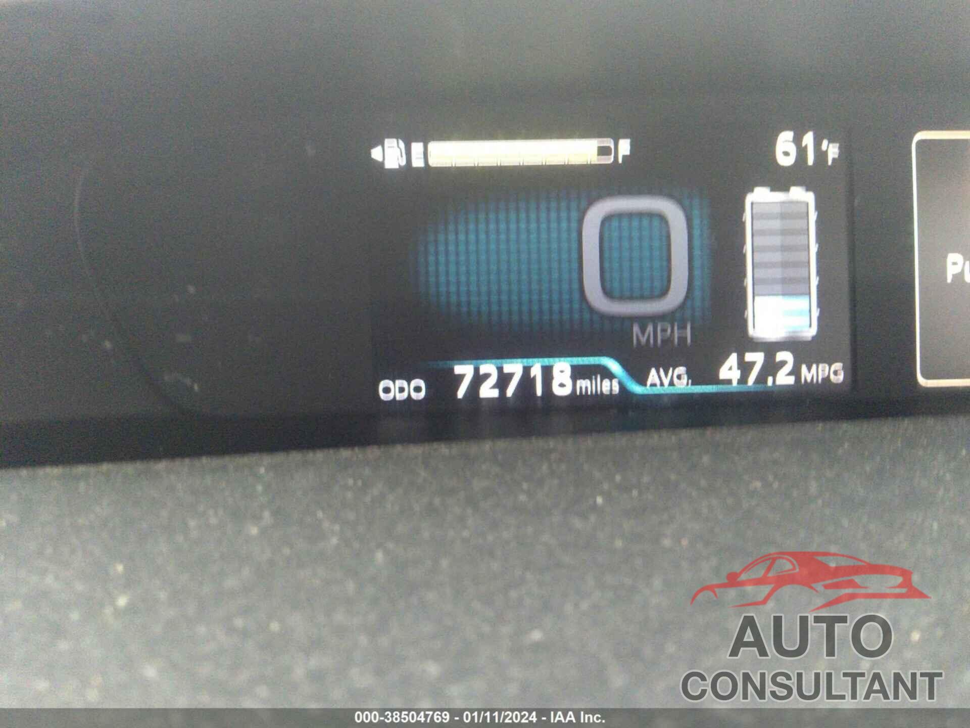 TOYOTA PRIUS 2017 - JTDKARFU8H3530473