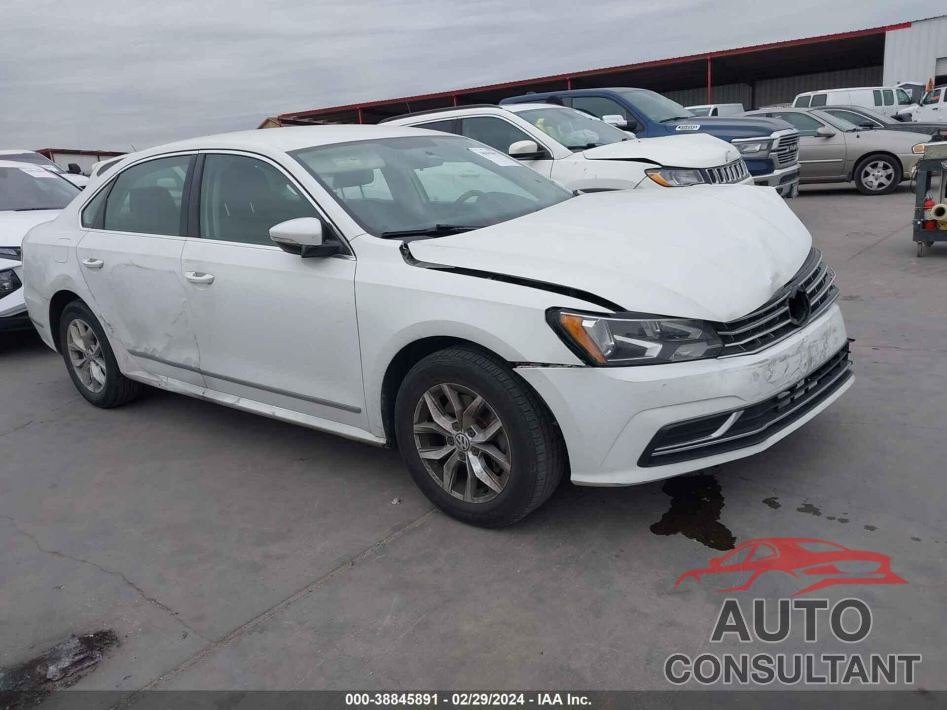 VOLKSWAGEN PASSAT 2016 - 1VWAT7A30GC034930