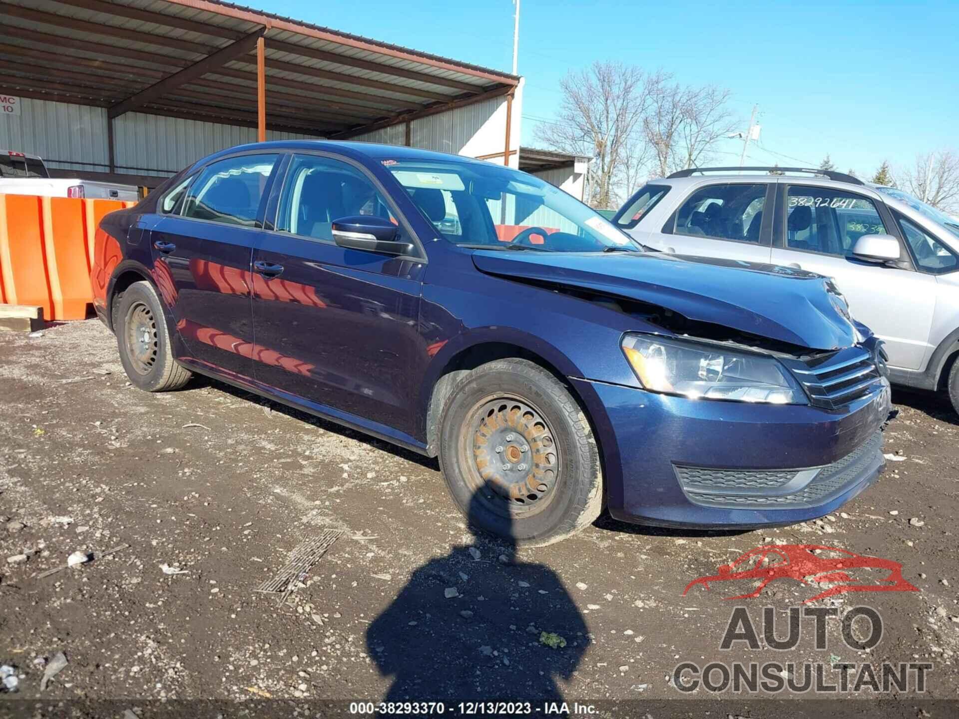 VOLKSWAGEN PASSAT 2015 - 1VWAT7A33FC077639