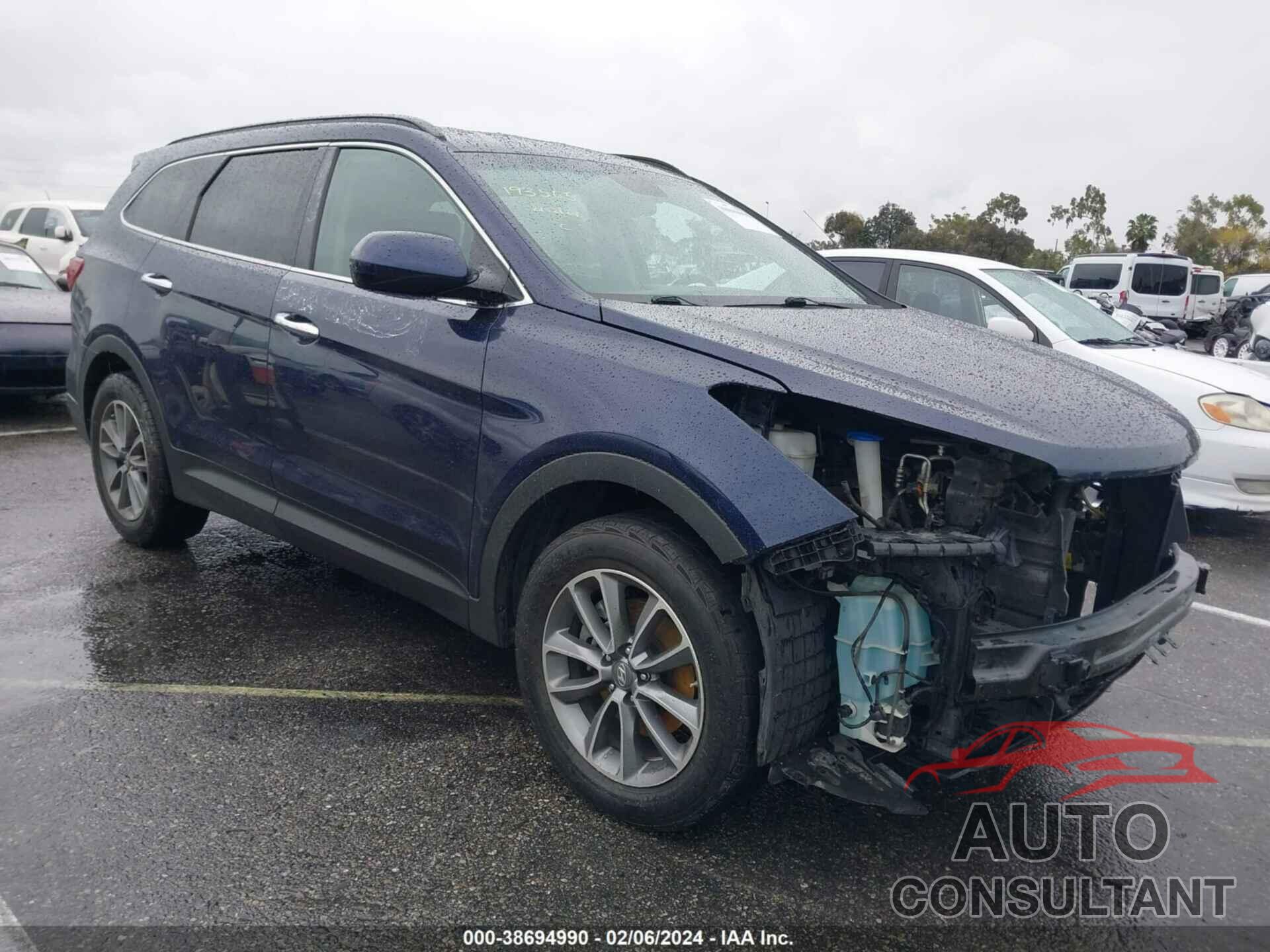 HYUNDAI SANTA FE 2017 - KM8SM4HF3HU170186