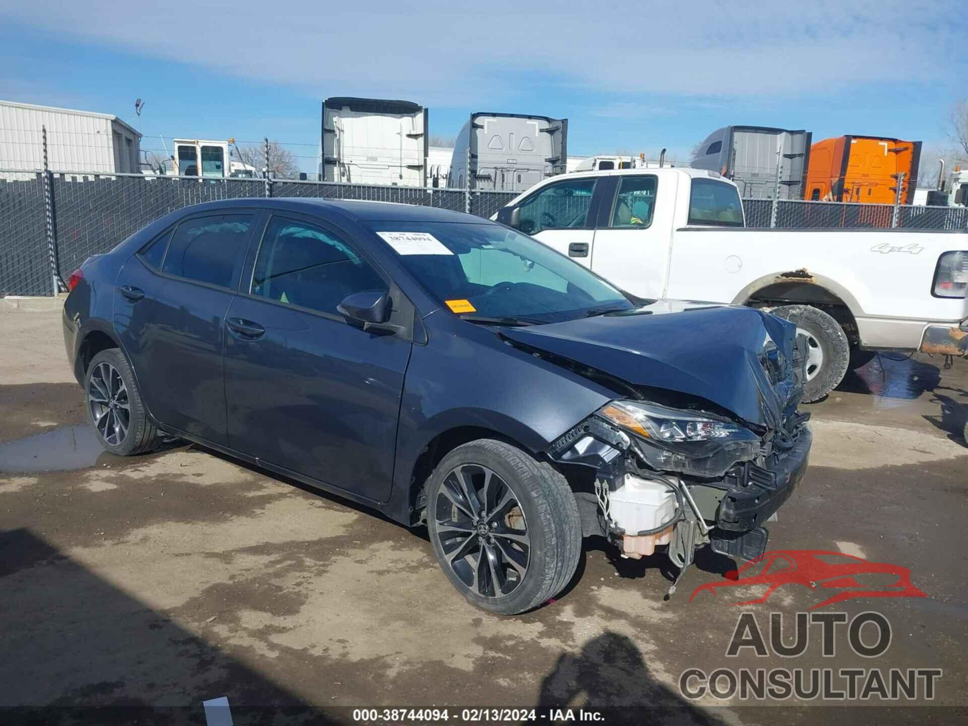 TOYOTA COROLLA 2017 - 5YFBURHE6HP574959