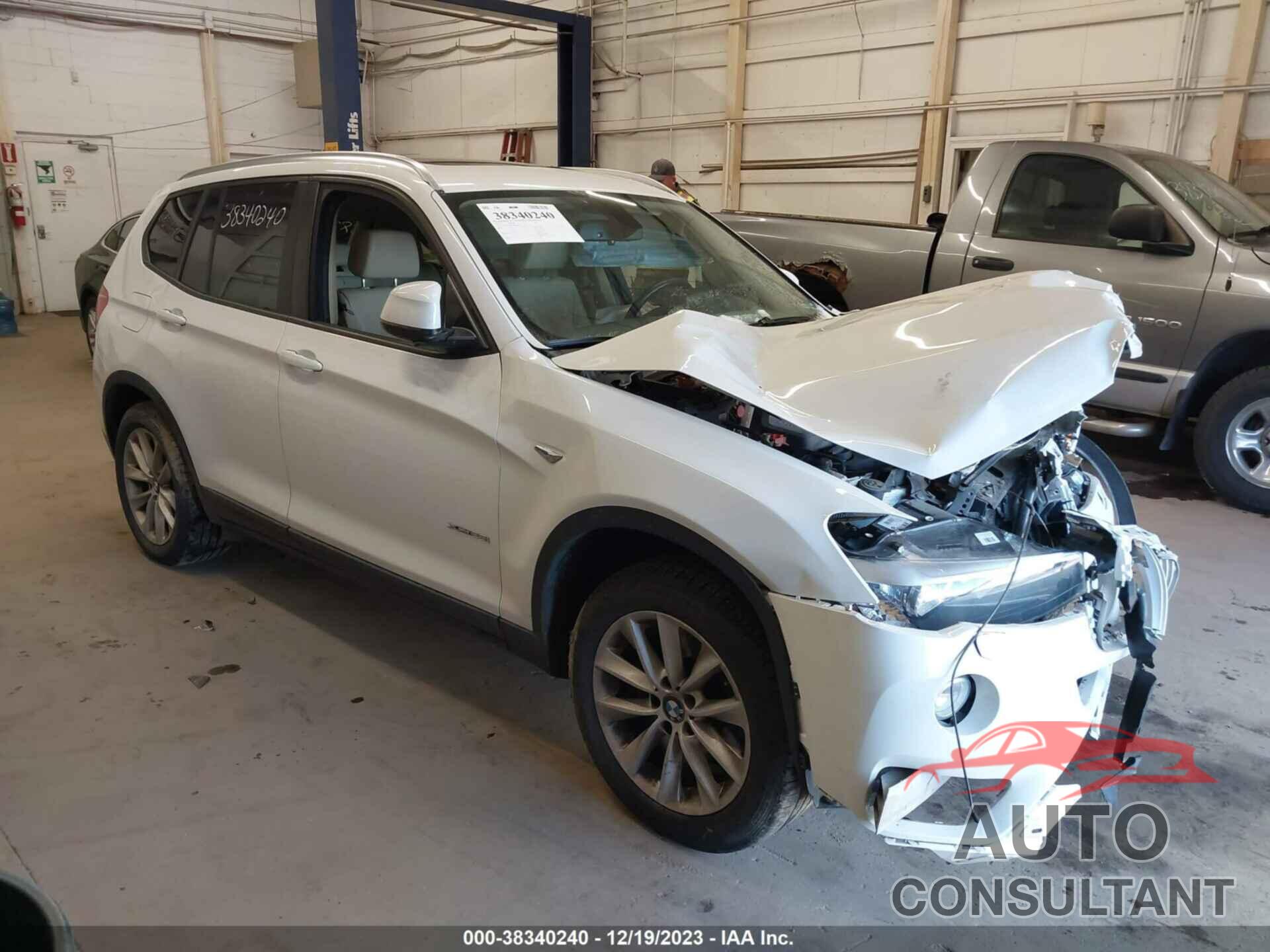 BMW X3 2016 - 5UXWX9C51G0D64456